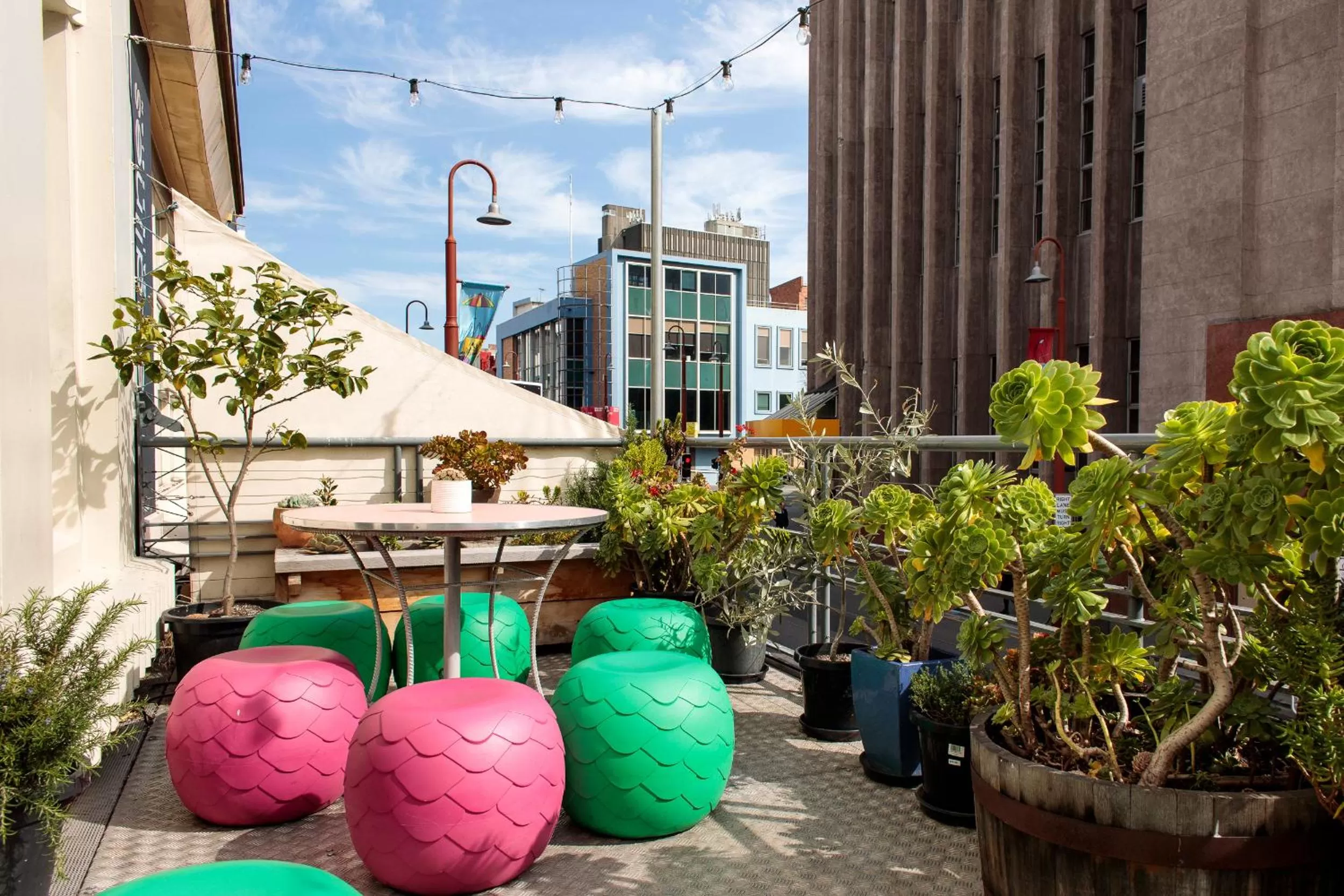 Balcony/Terrace in Alabama Hotel Hobart