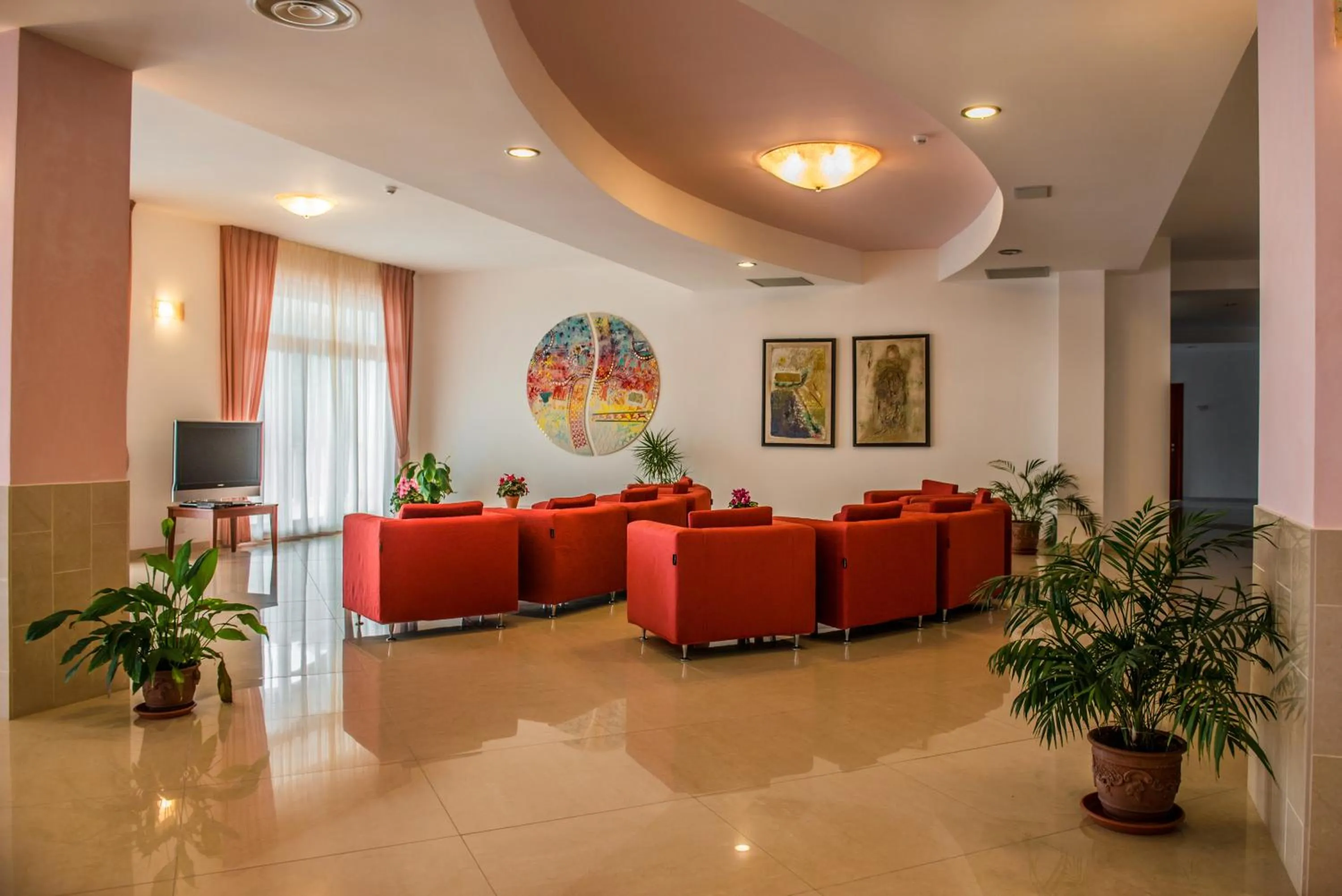 Lobby or reception in Hotel Delle More