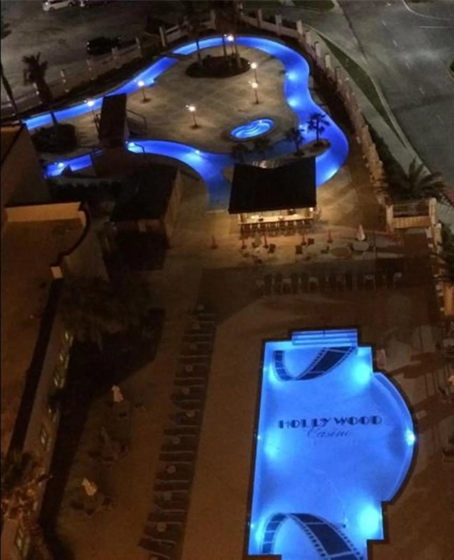 Pool view in Hollywood Casino Gulf Coast