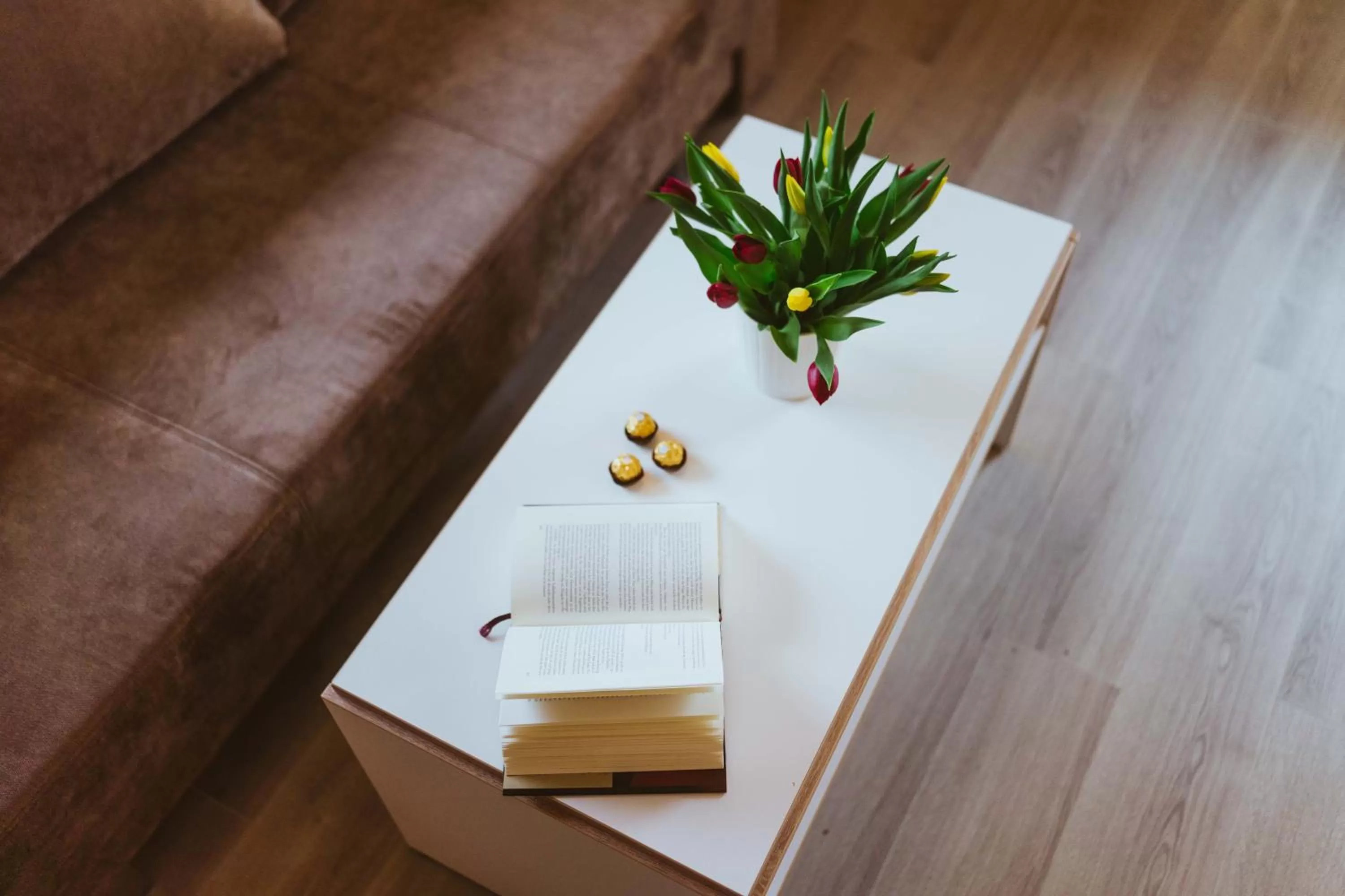 Living room in Aparthotel Stralsund Studios und Apartments