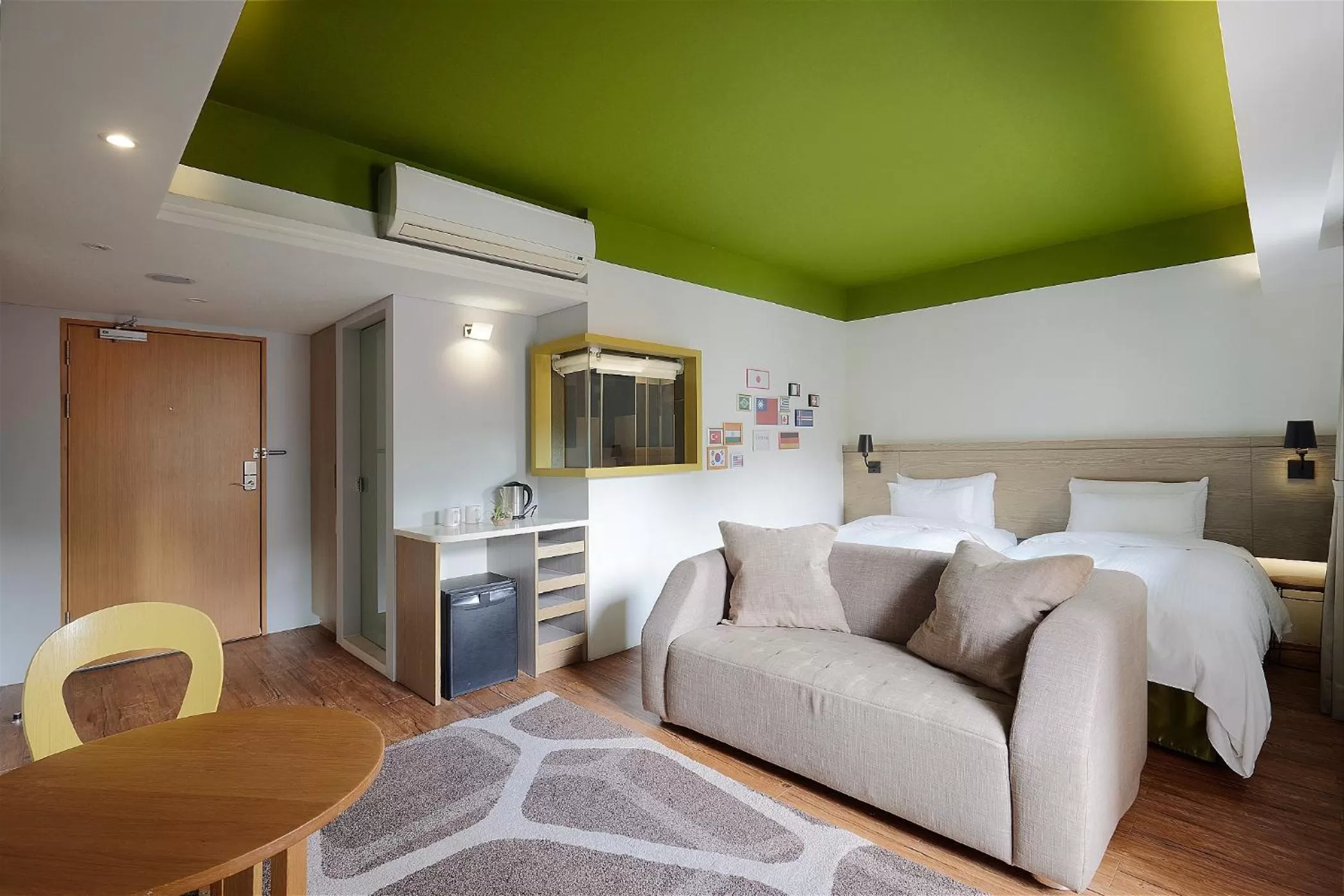 Bed in Papersun Hotel