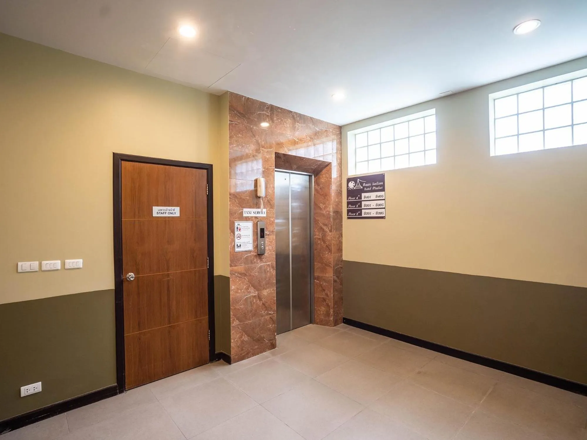 elevator in Baan Sailom Hotel Phuket - Sha Extra Plus