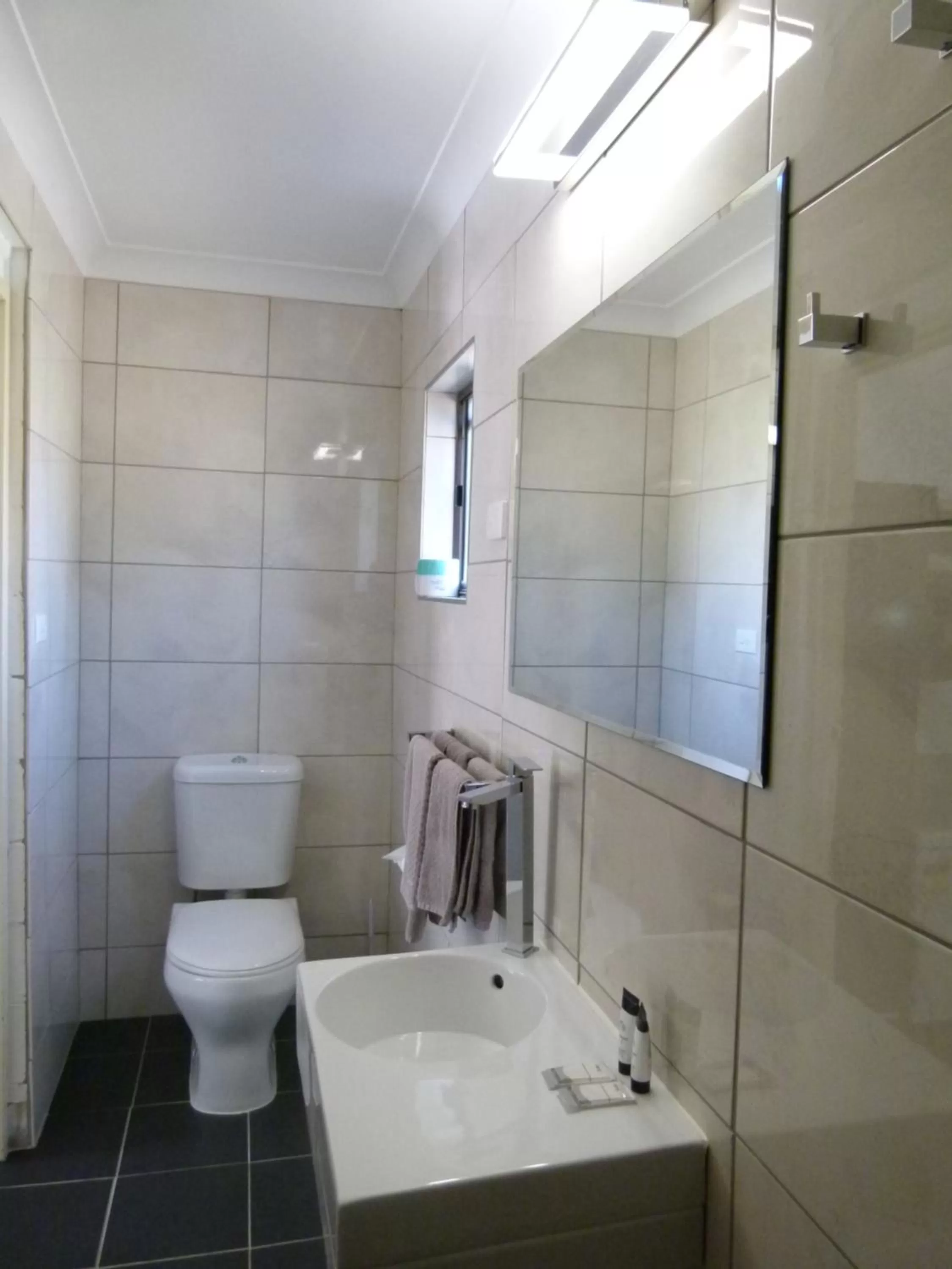 Toilet in Azalea Motel