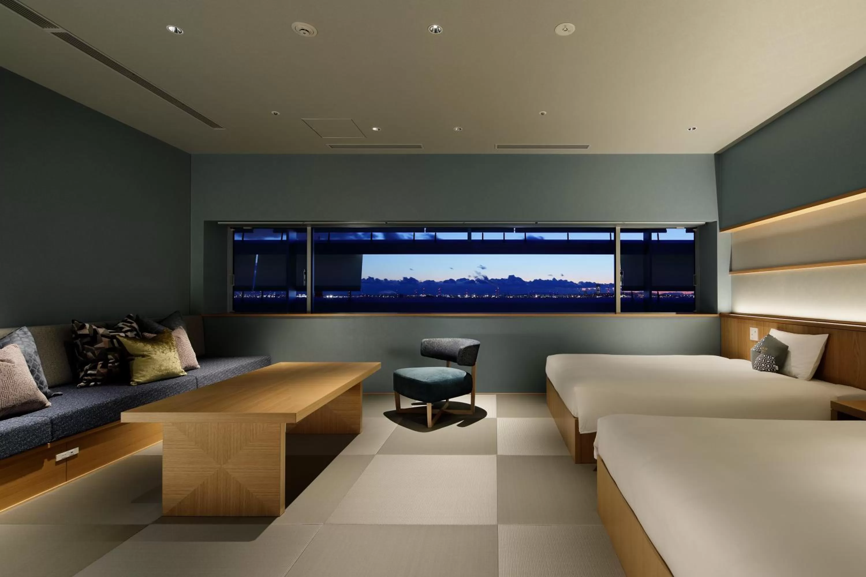 Photo of the whole room in OMO7 Osaka by Hoshino Resorts