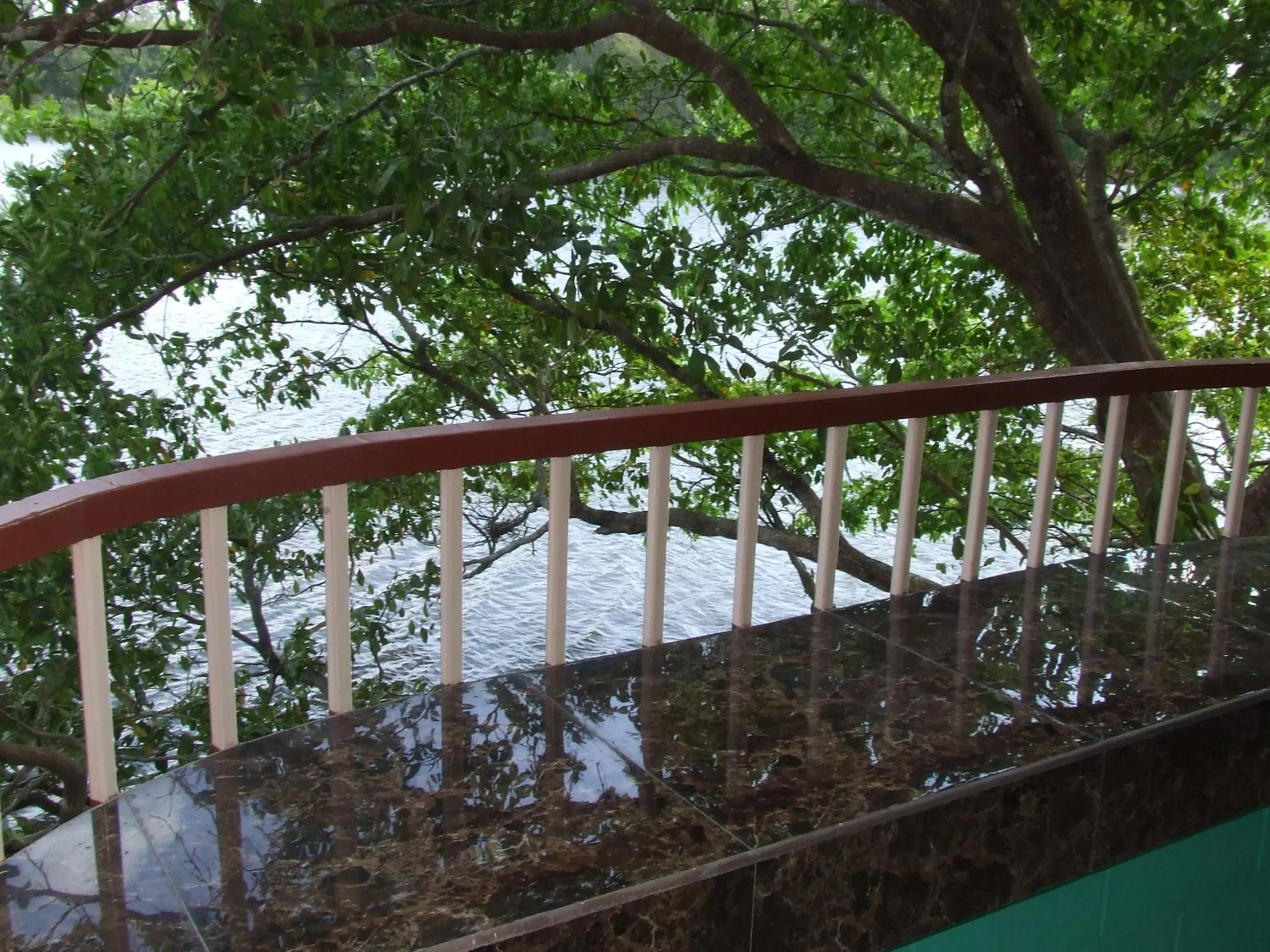 River view in Lamanai Hotel & Marina