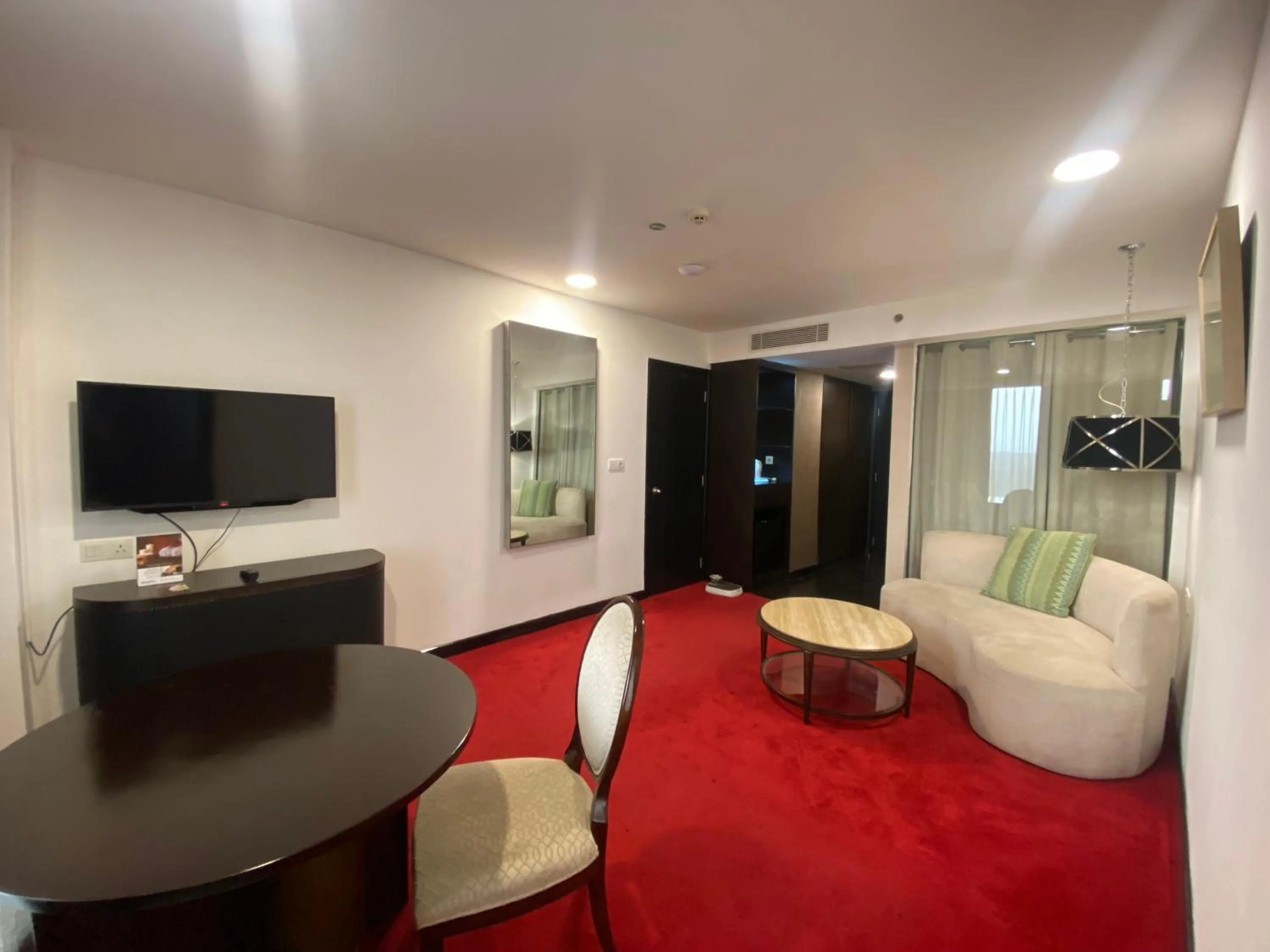 Living room in Amaroossa Cosmo Jakarta