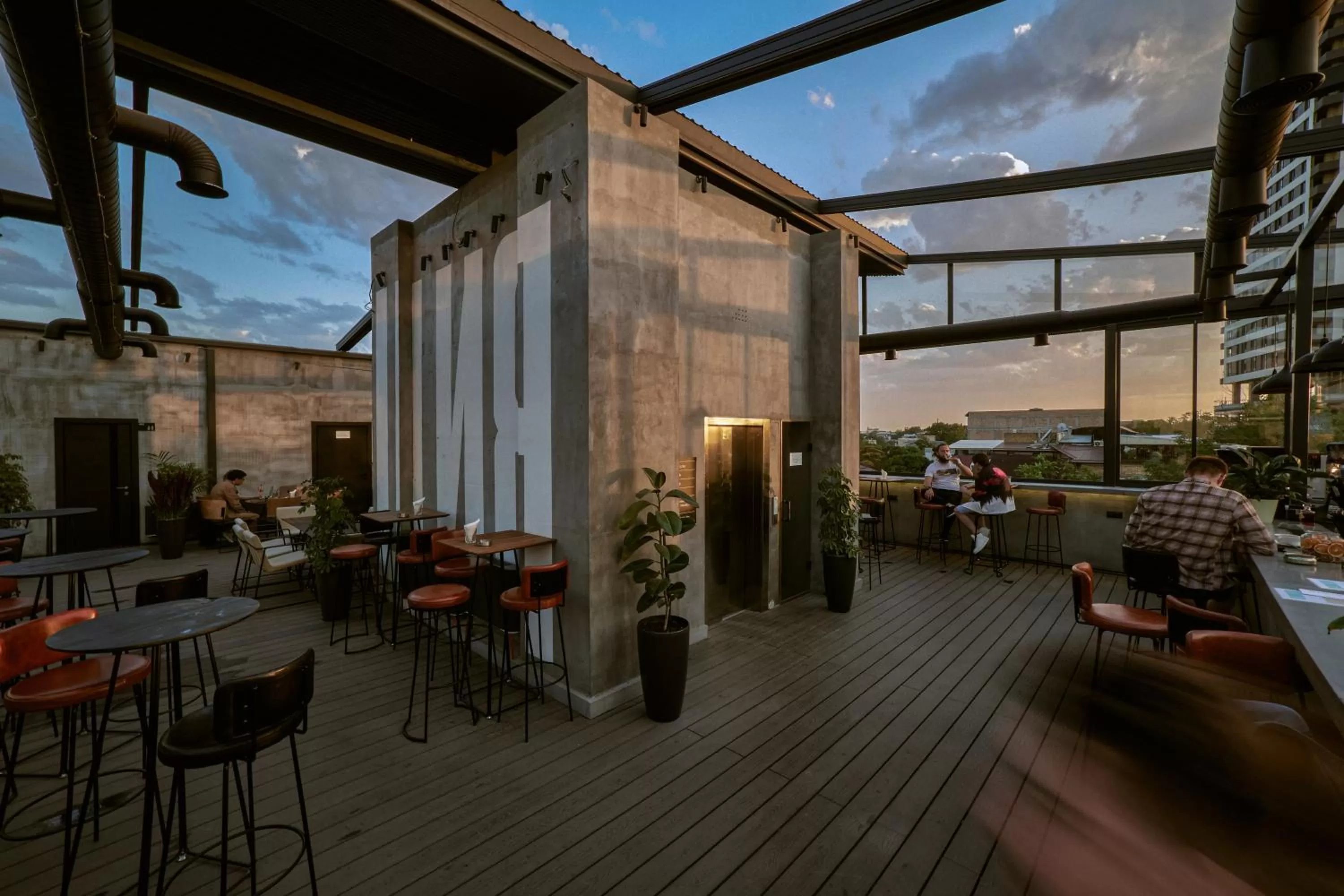 Balcony/Terrace in Sapiens Hotel
