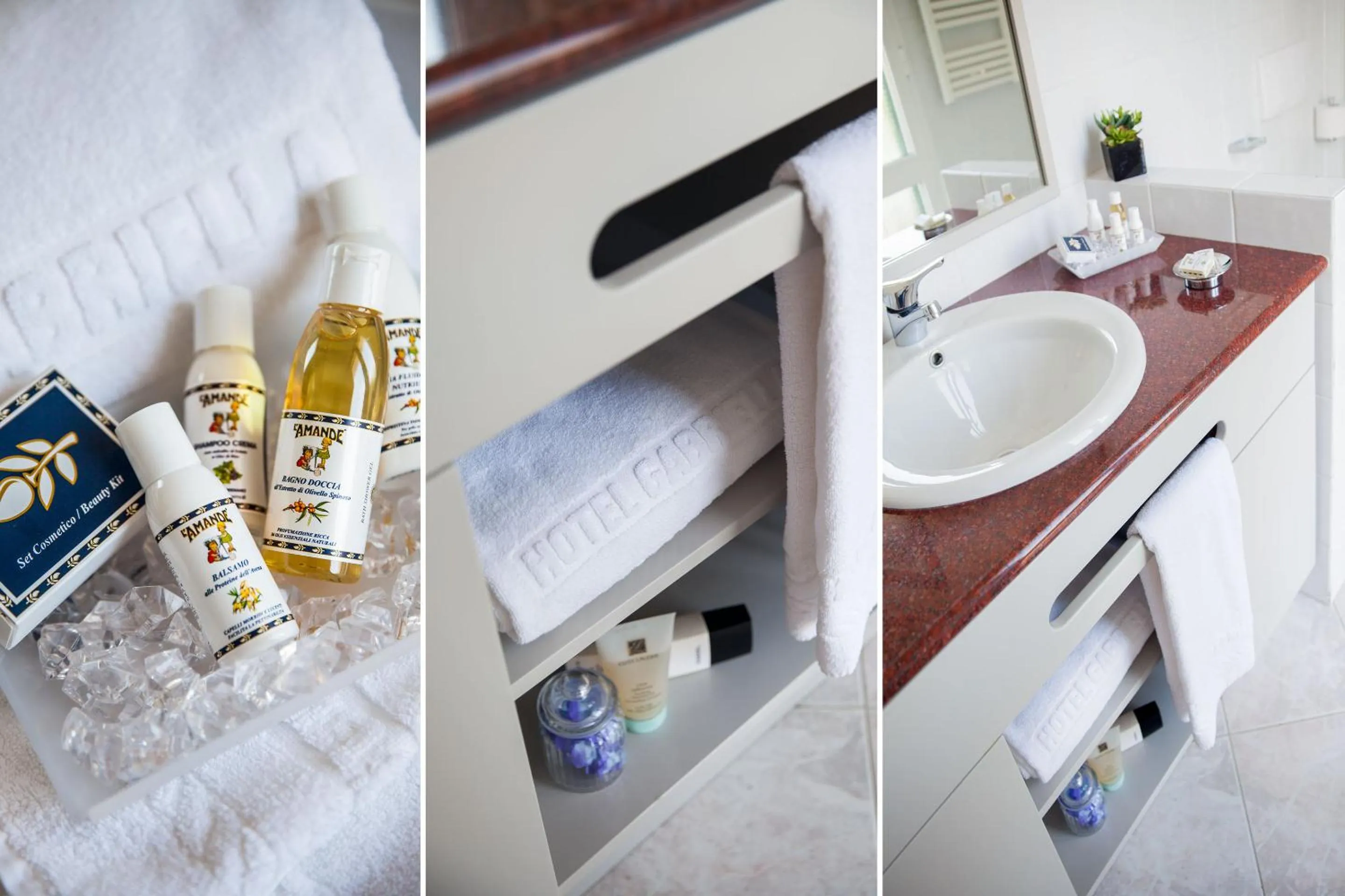 Bathroom in Hotel Gabriella