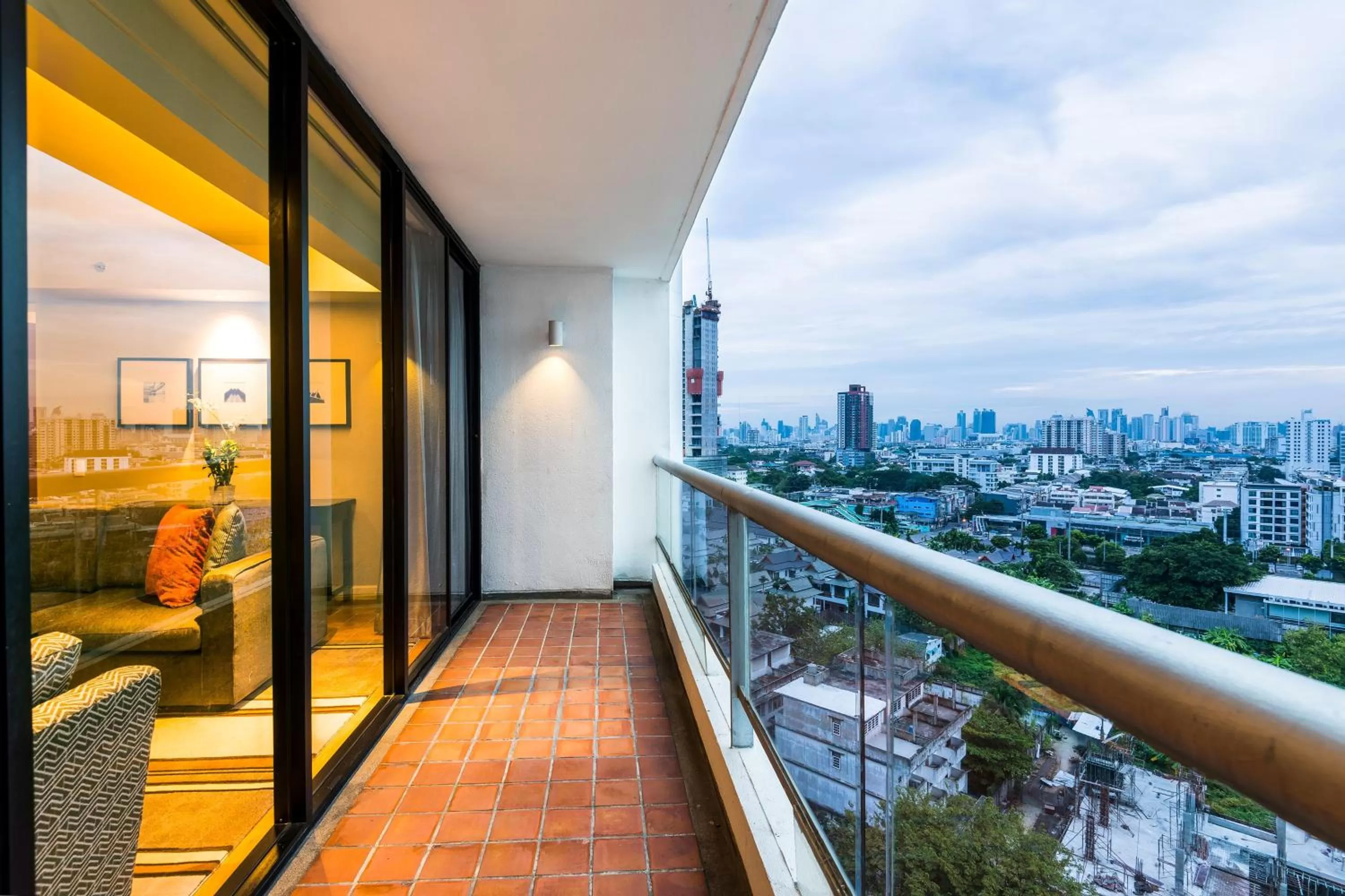 Balcony/Terrace in Chatrium Sathon Bangkok
