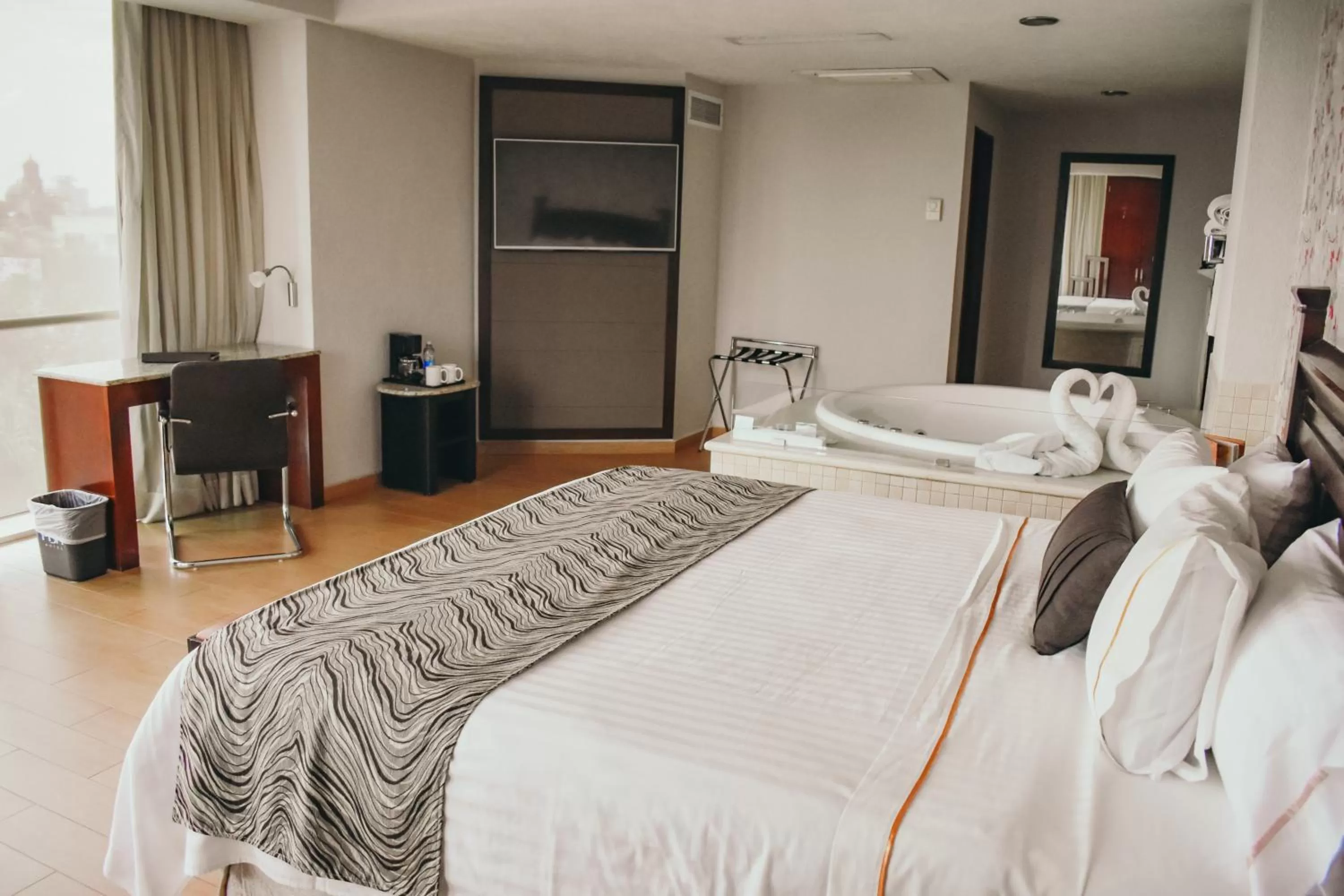 Bed in Hotel Portobelo