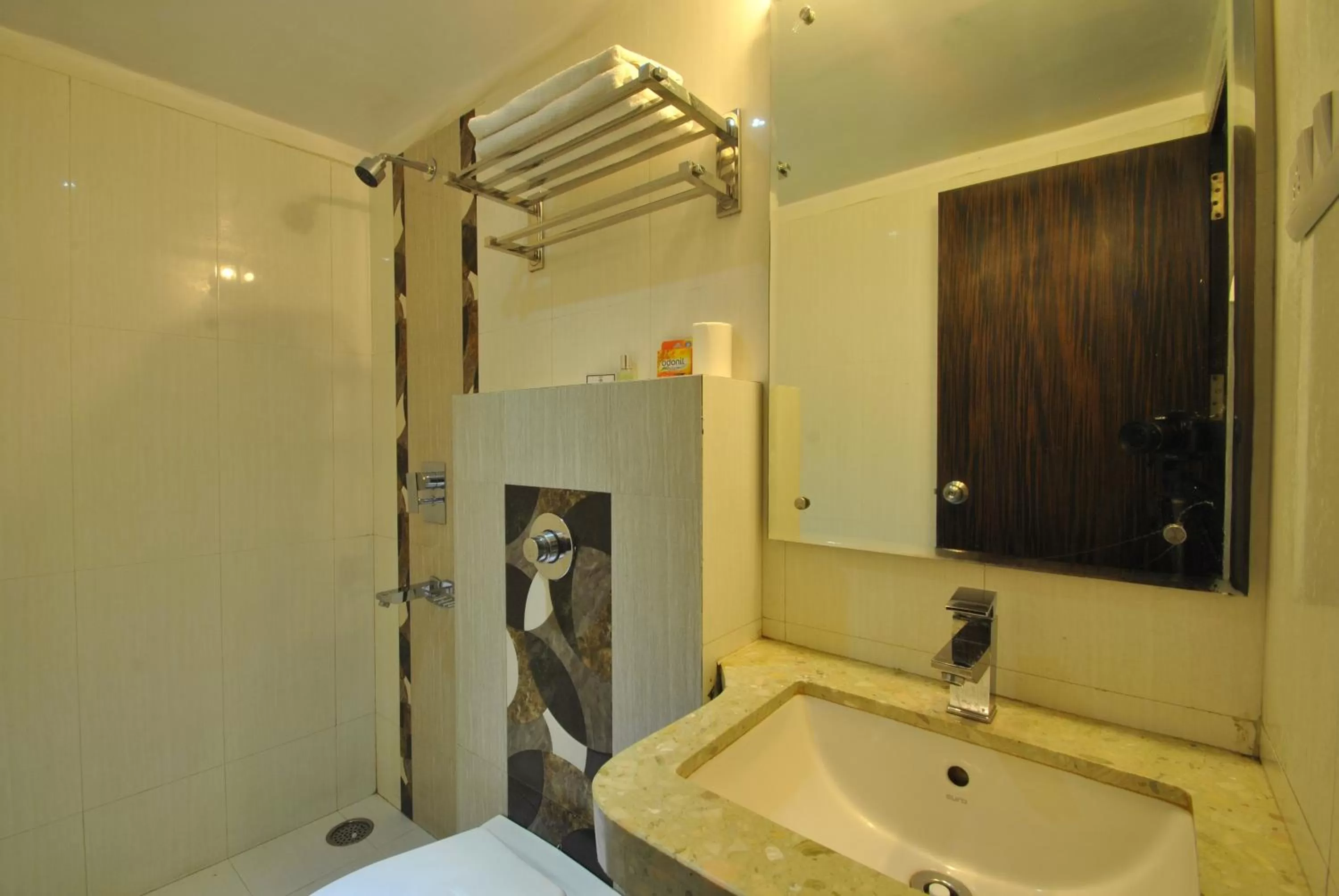 Bathroom in Hotel Heritage Inn at Assi Ghat