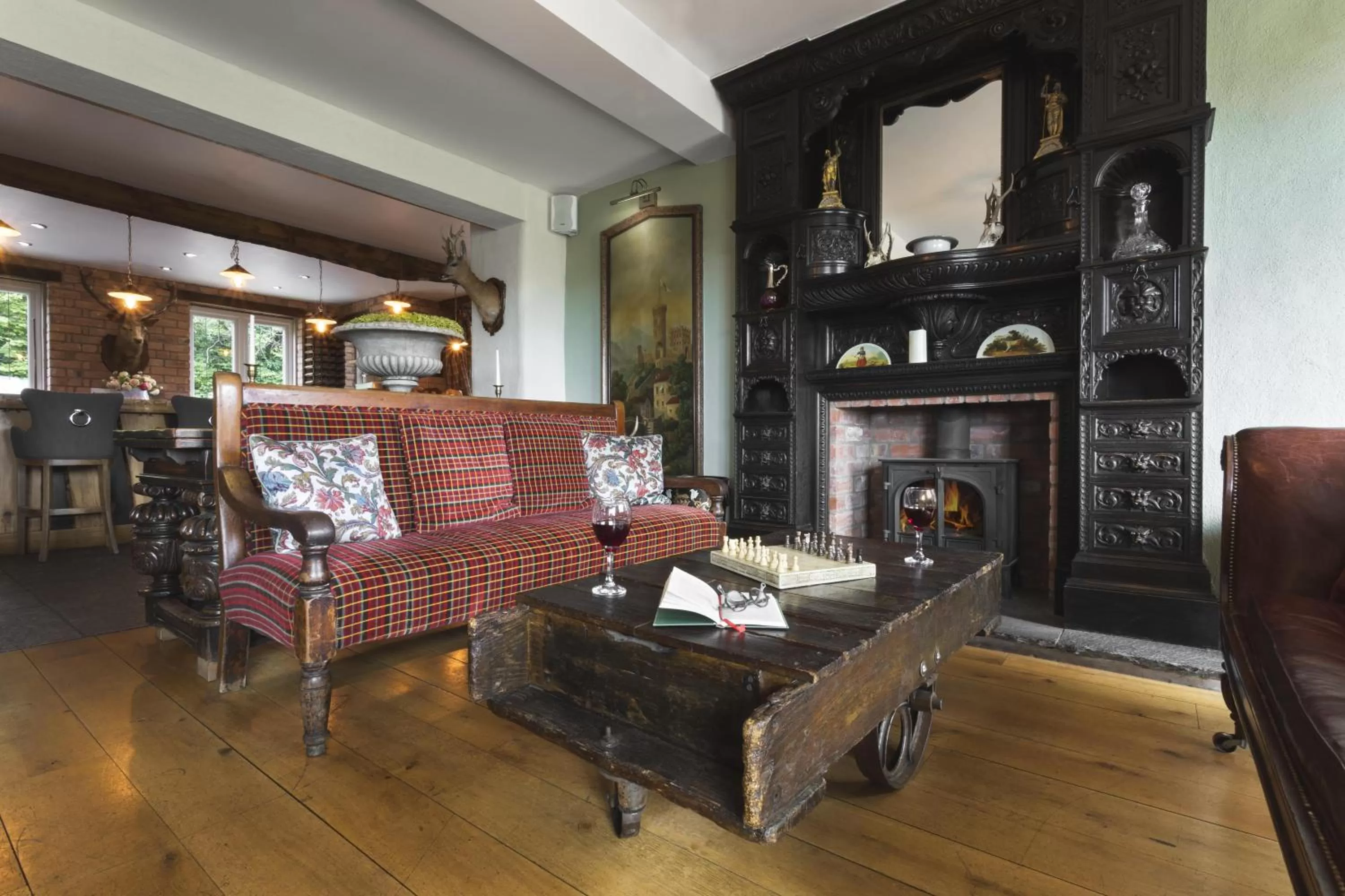 Lounge or bar in Lyth Valley Country House