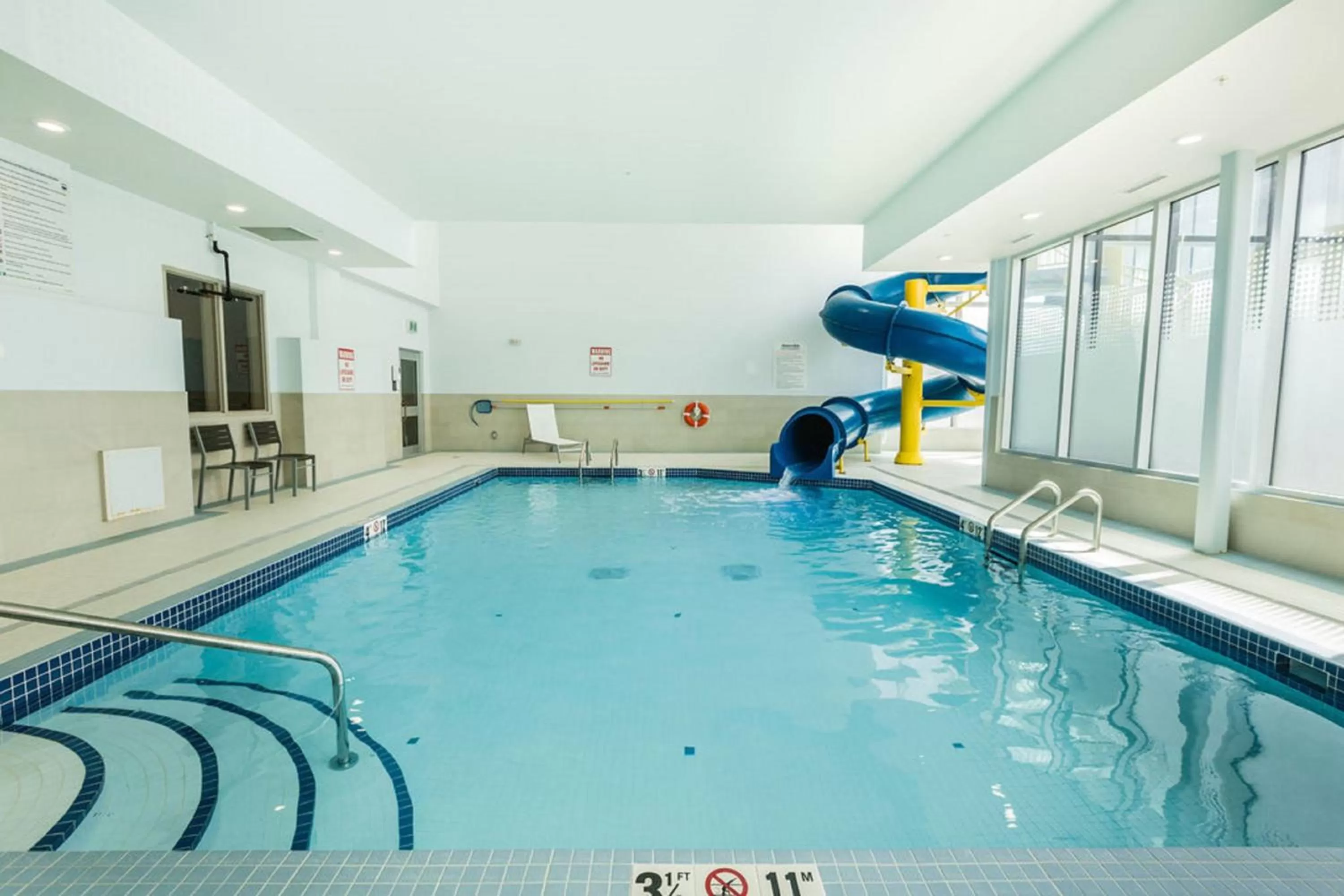 Swimming pool in Holiday Inn Express & Suites Edmonton N - St Albert by IHG