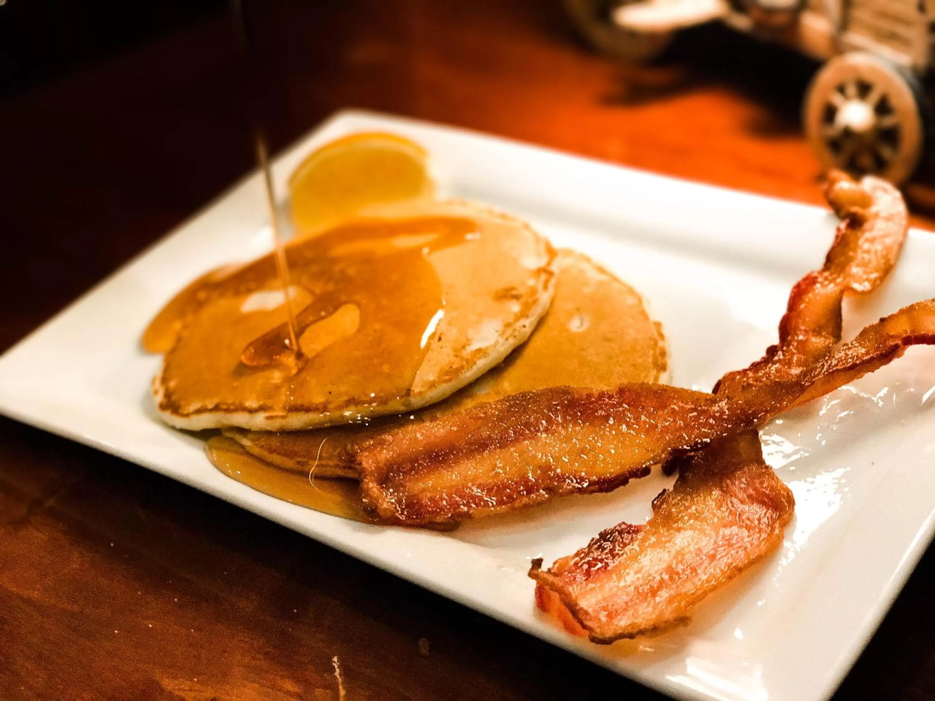 Food close-up in Historic Plains Hotel