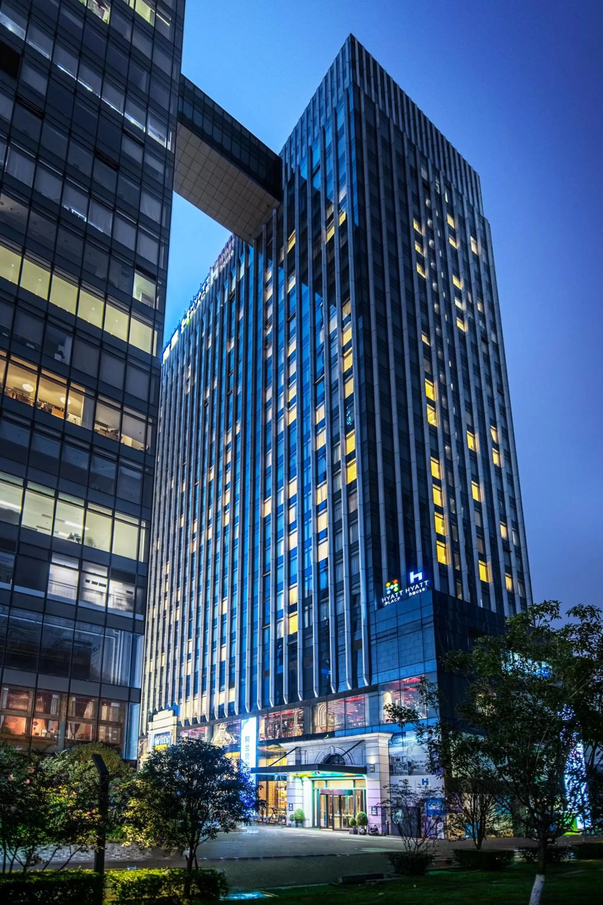 Property building in Hyatt House Chengdu Pebble Walk