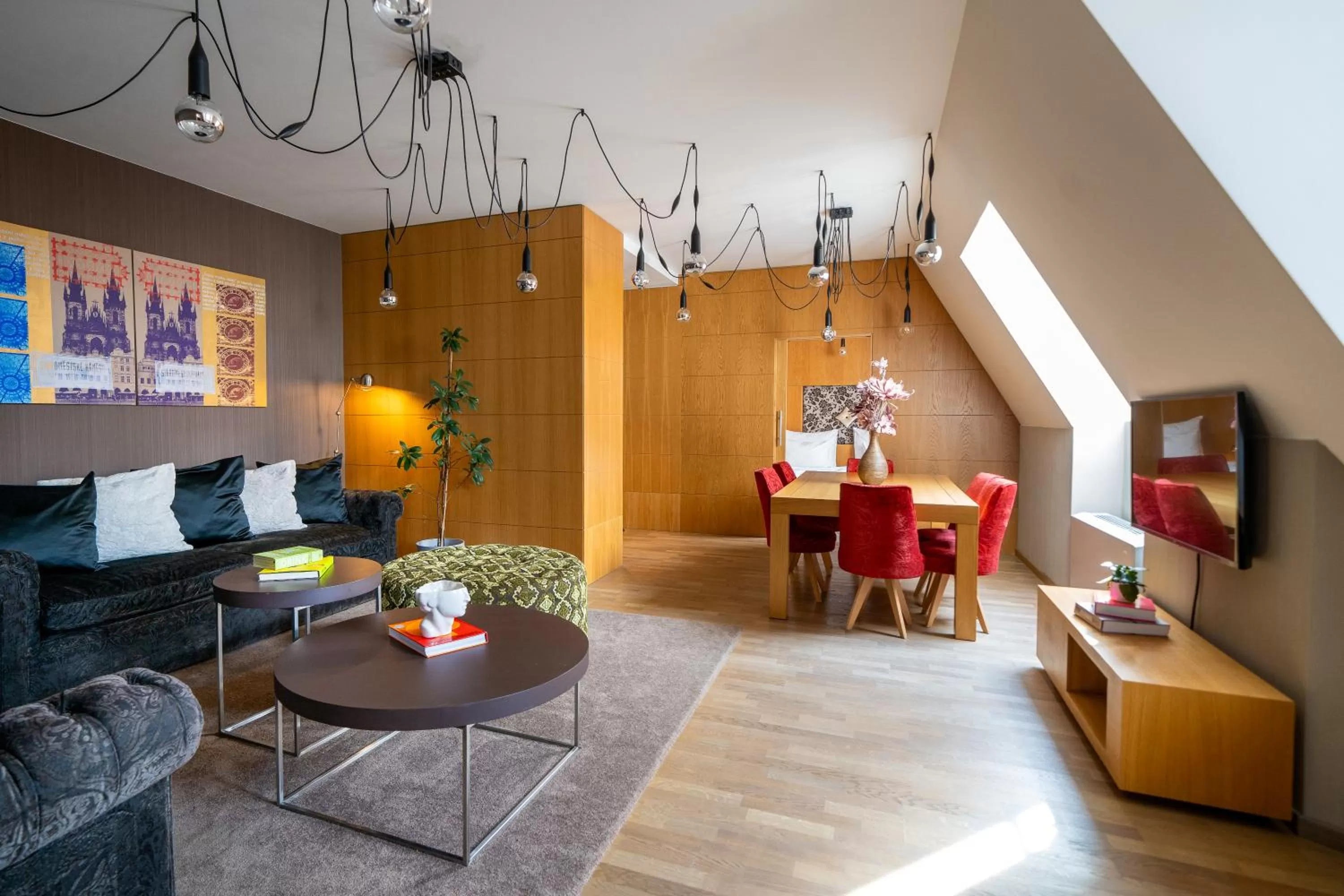 Living room in INNSiDE by Meliá Prague Old Town