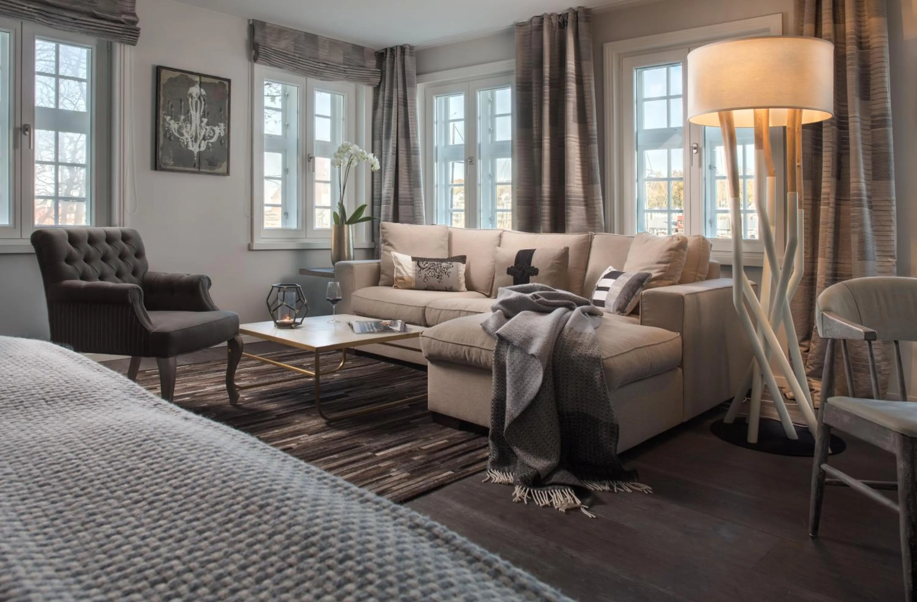 Decorative detail in Hotel Hafen Flensburg