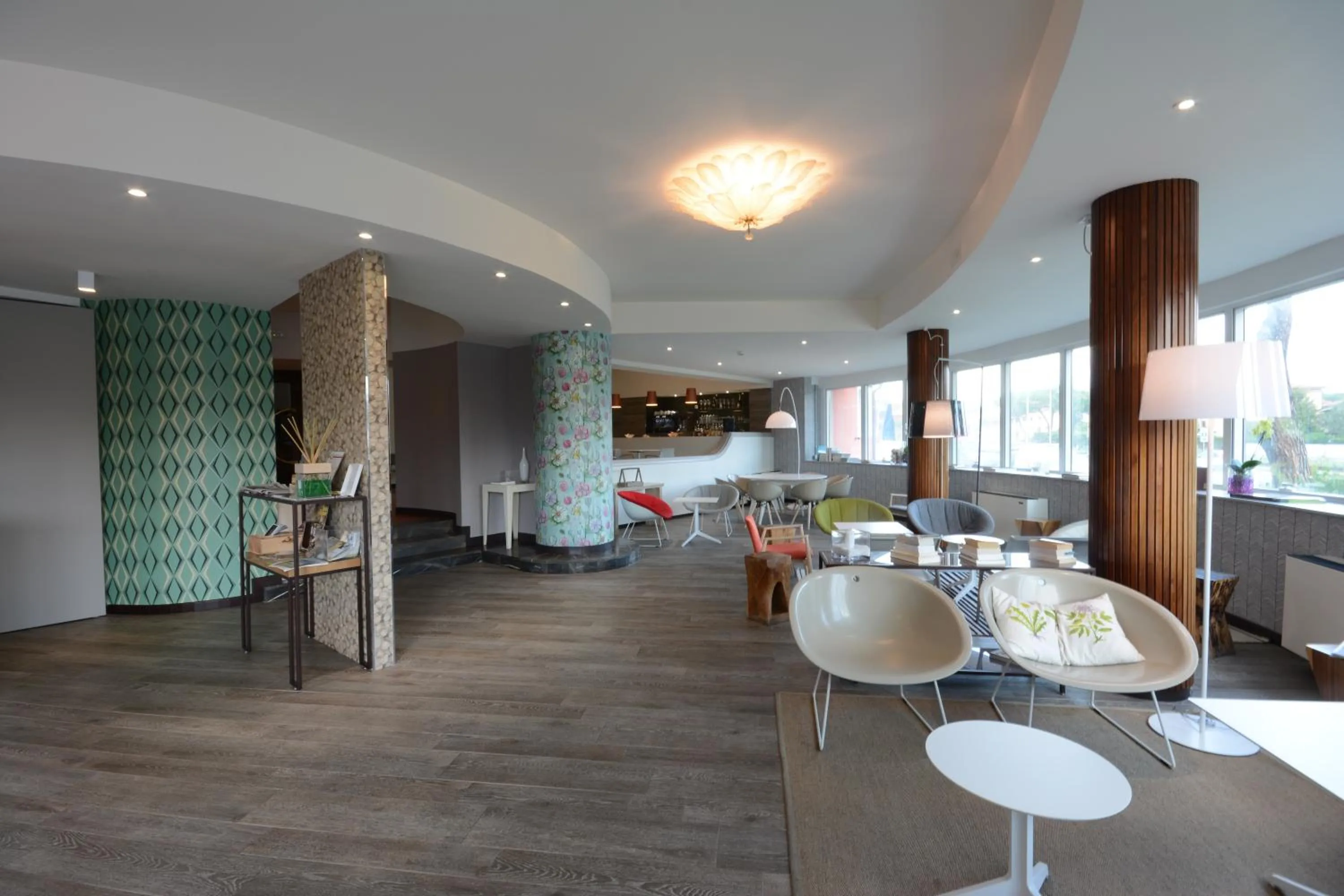 Lobby or reception in Hotel Napoleon