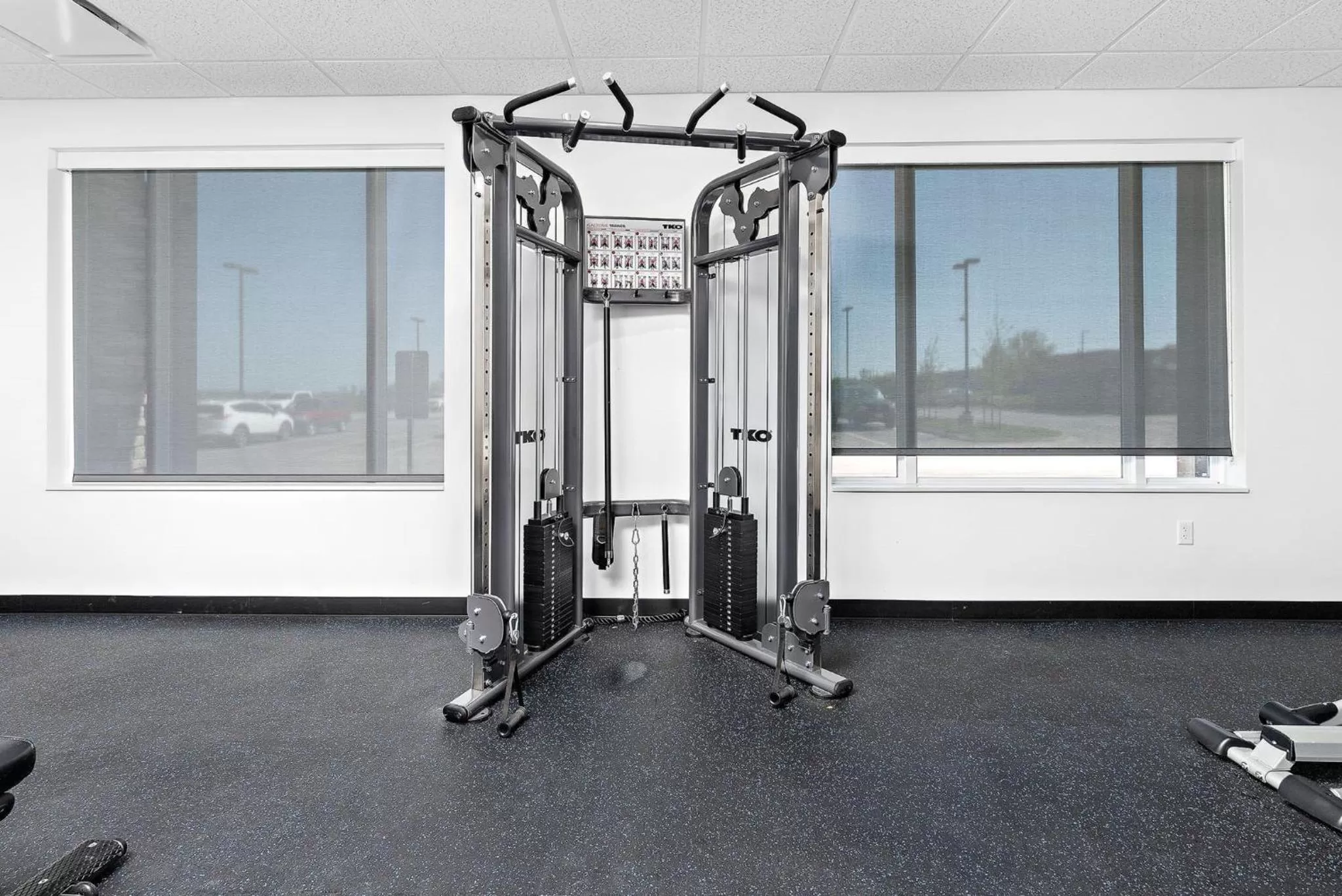 Fitness centre/facilities in Holiday Inn Express Kansas City North Parkville by IHG