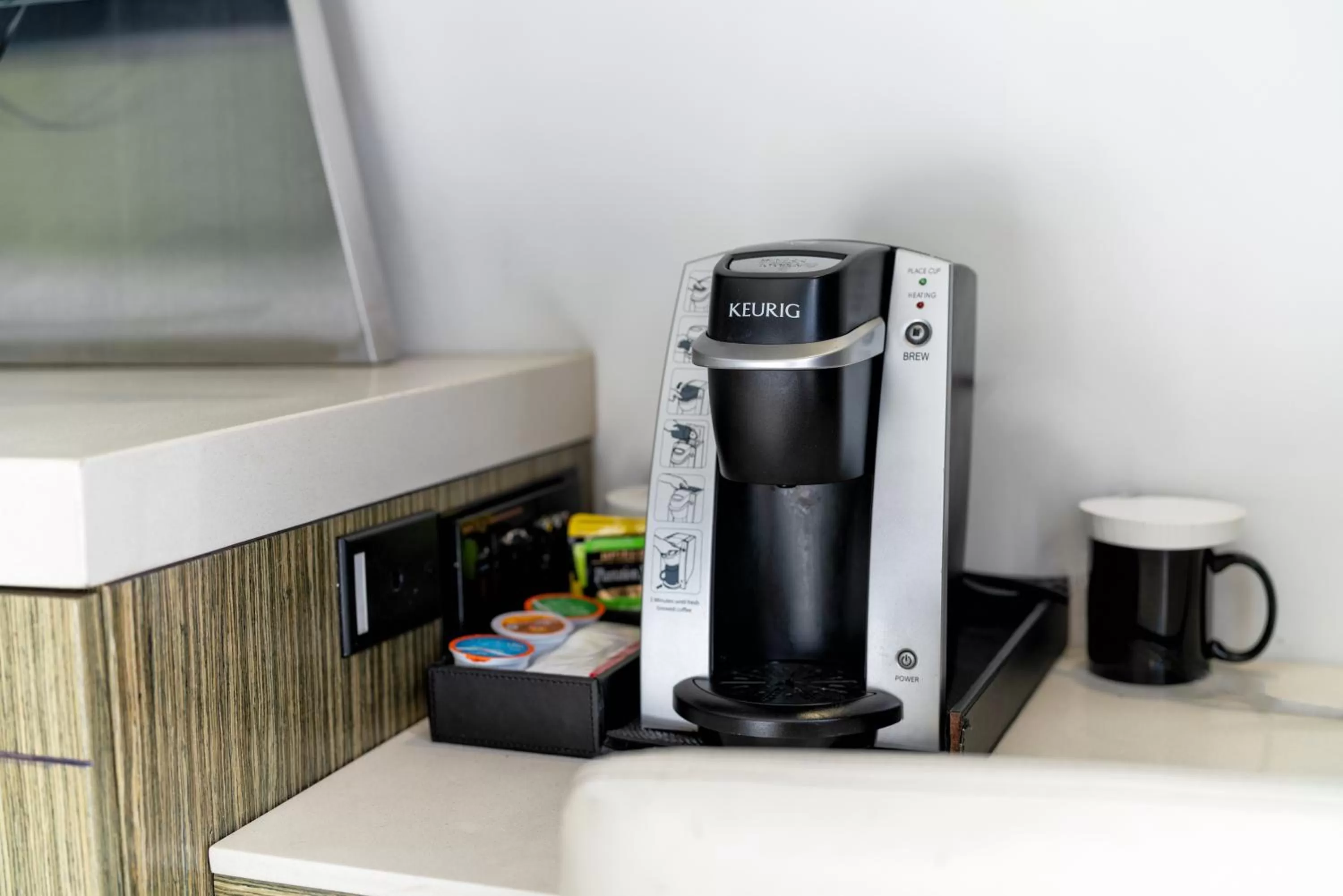 Food and drinks in The Moment Hotel