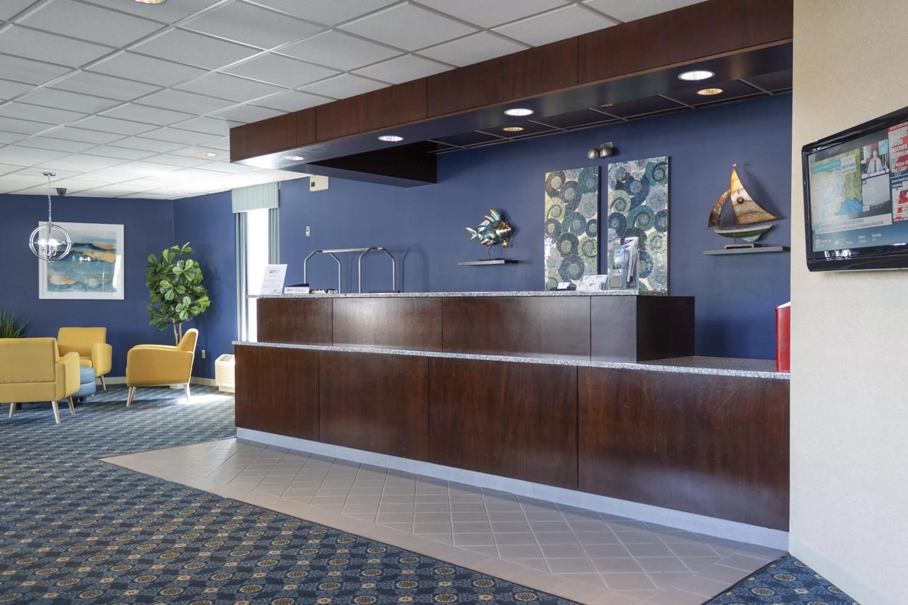 Lobby or reception in Seaport Resort and Marina