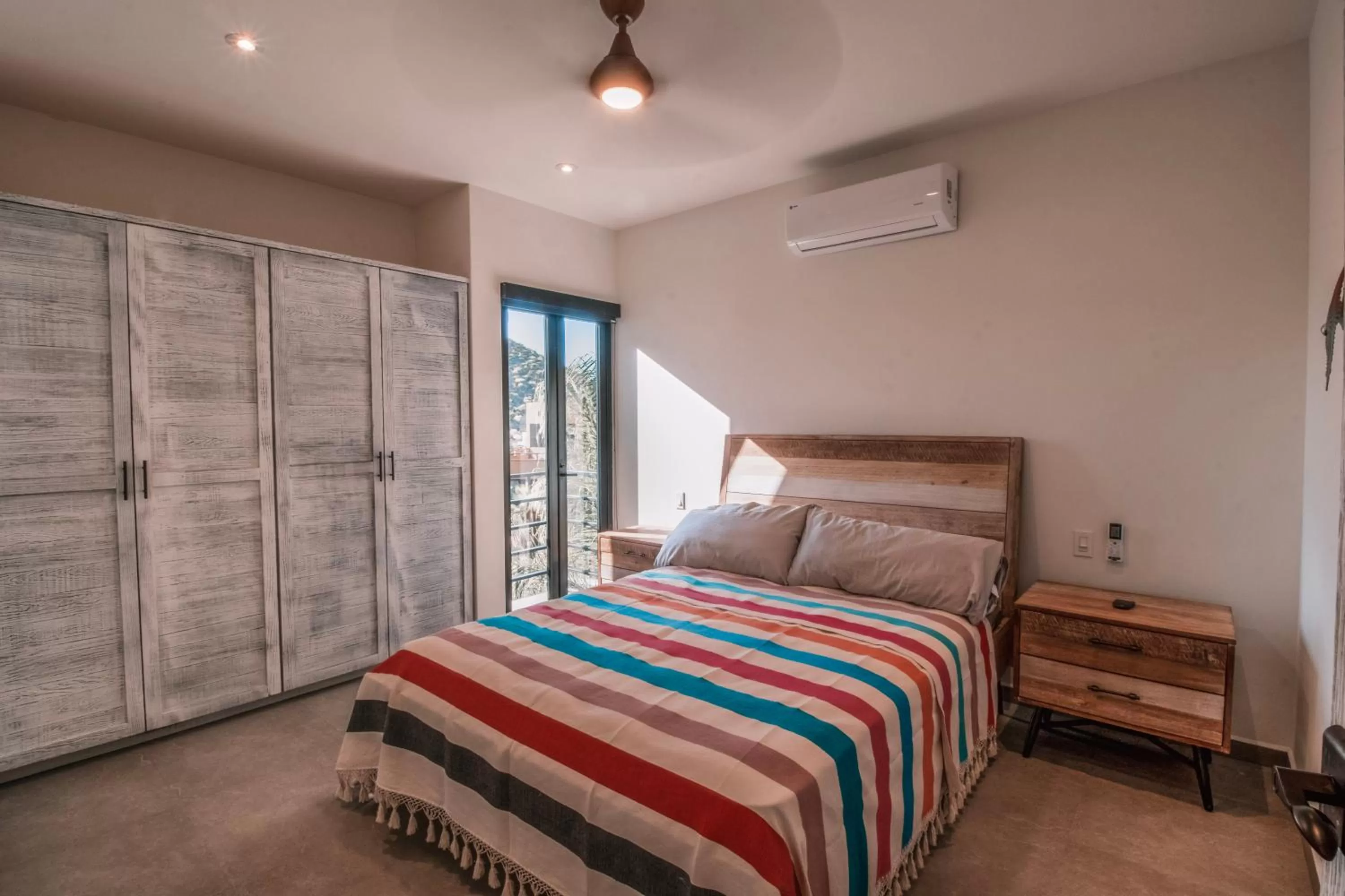 Bed in Cerritos Surf Residences