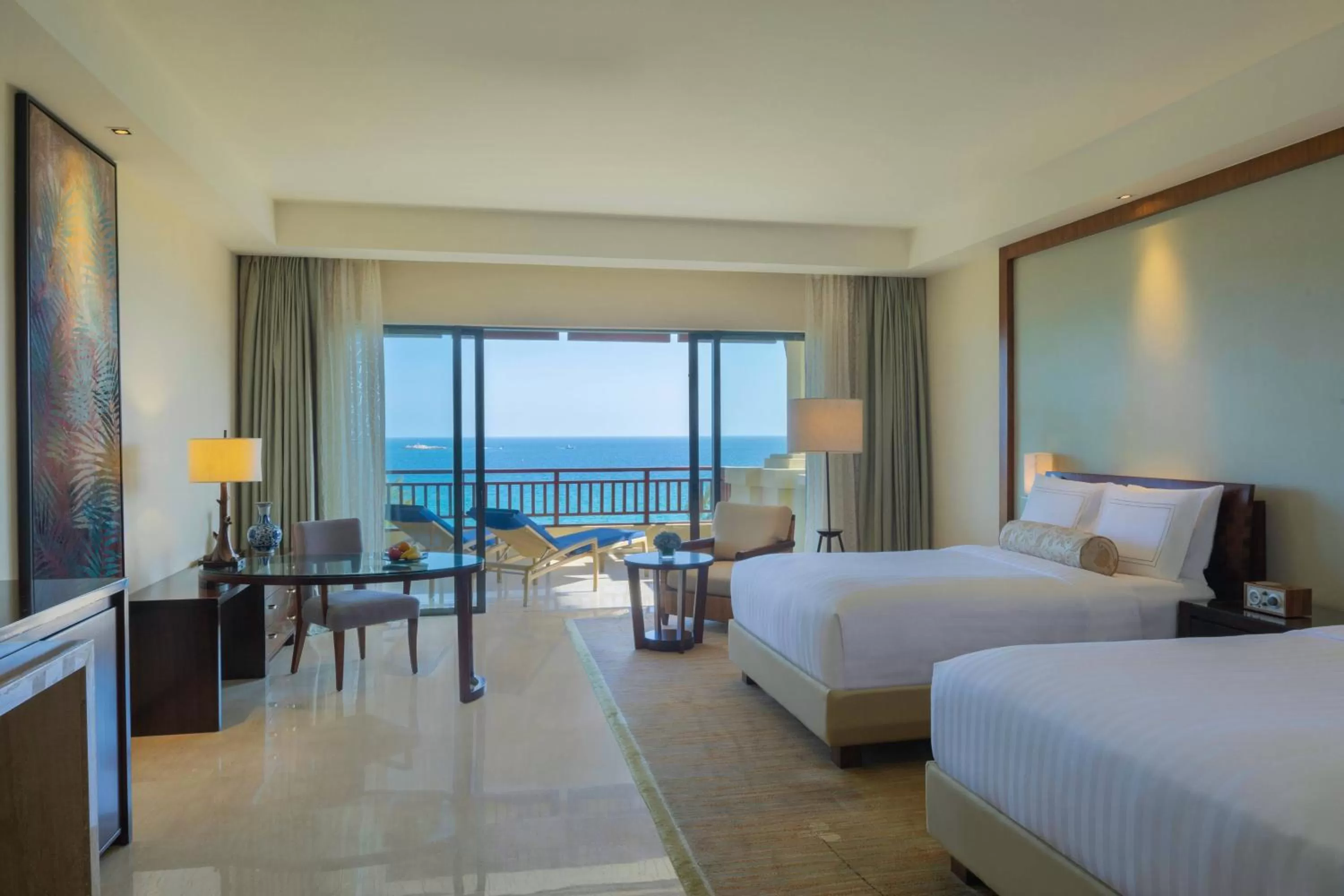 Bedroom, Bed in The Ritz-Carlton Sanya, Yalong Bay