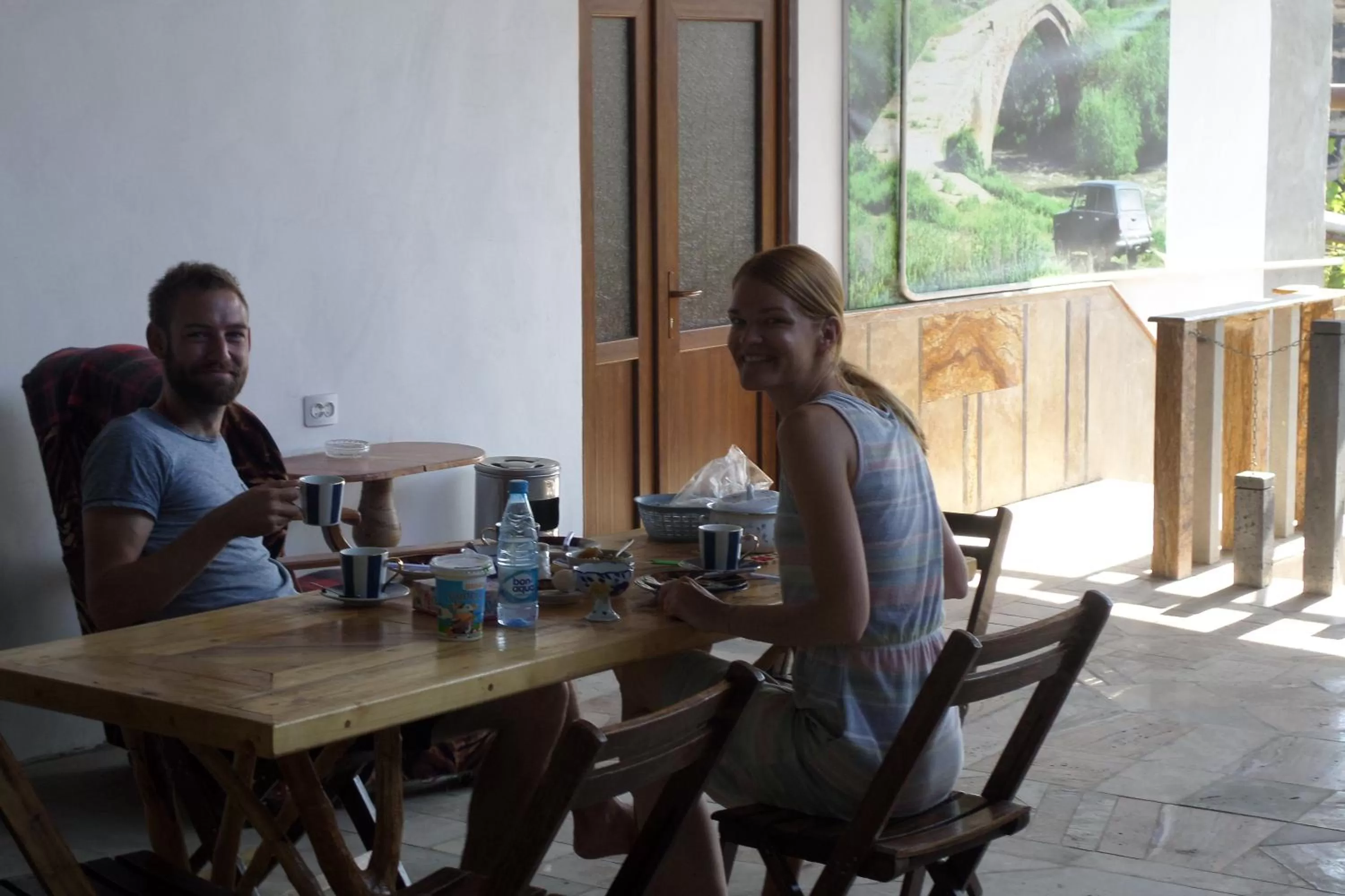 group of guests in Spandaryan House