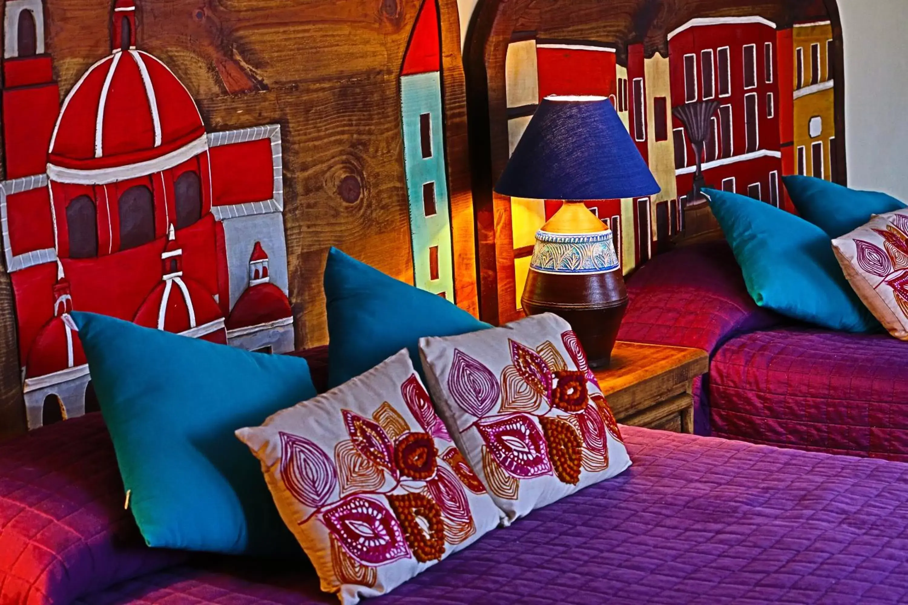 Standard Double Room with Two Double Beds in Hotel Chocolate Tradicional Standard Double Room with Two Double Beds in Hotel Chocolate Tradicional