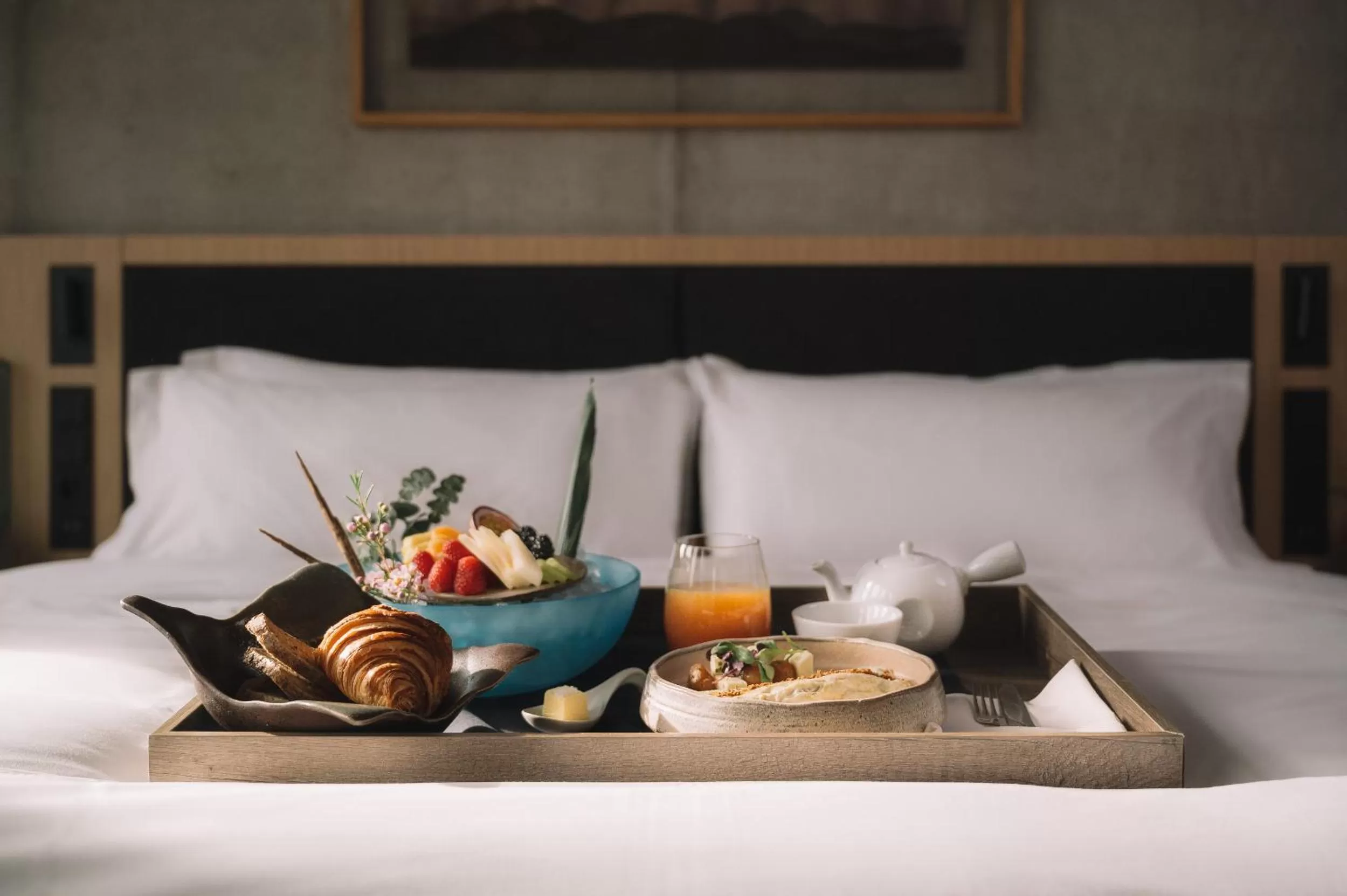 Breakfast, Bed in Nobu Hotel Warsaw