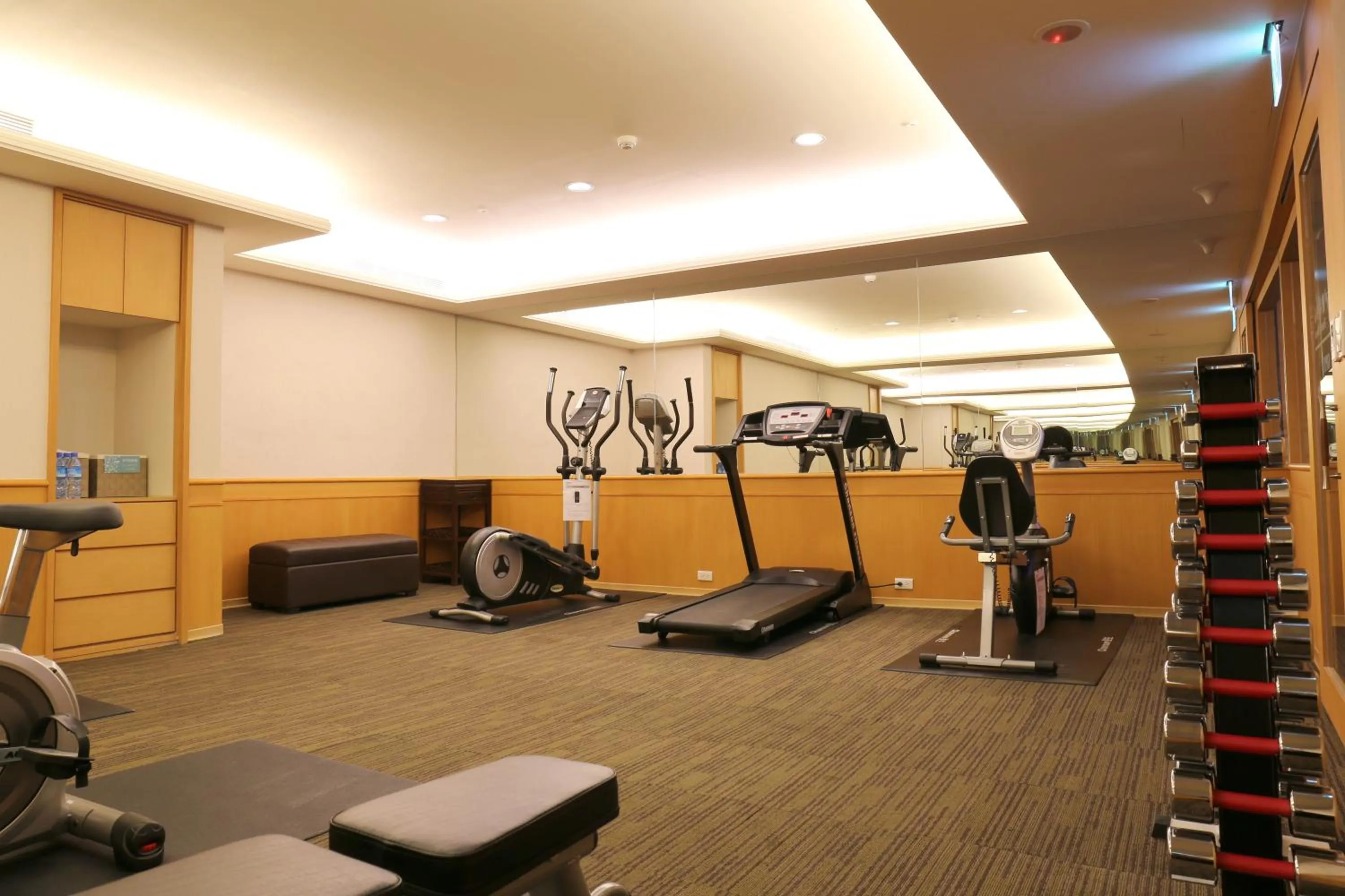 Fitness centre/facilities in Fuward Hotel Tainan