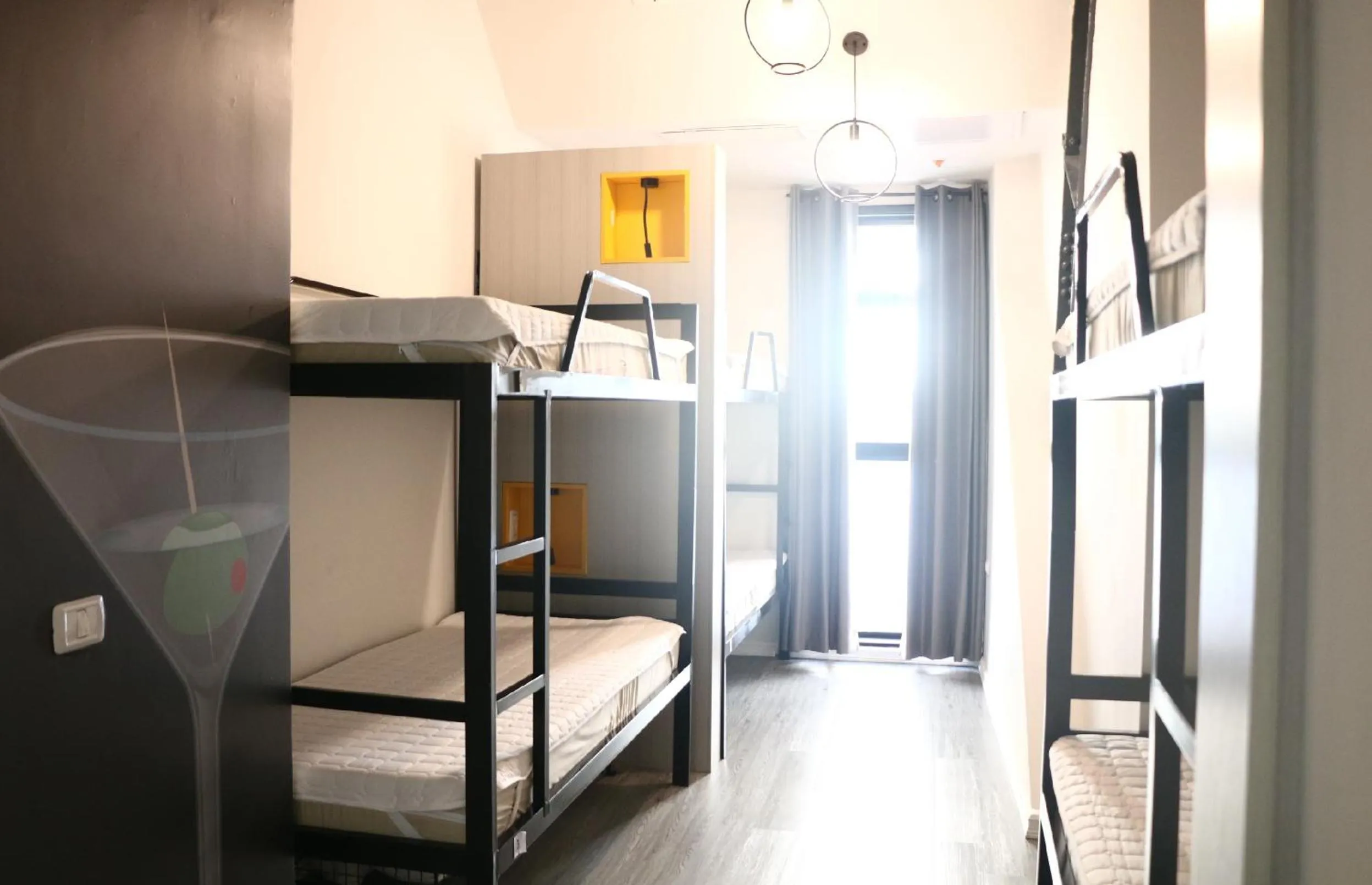 Bed in Cinema Hostel Jerusalem