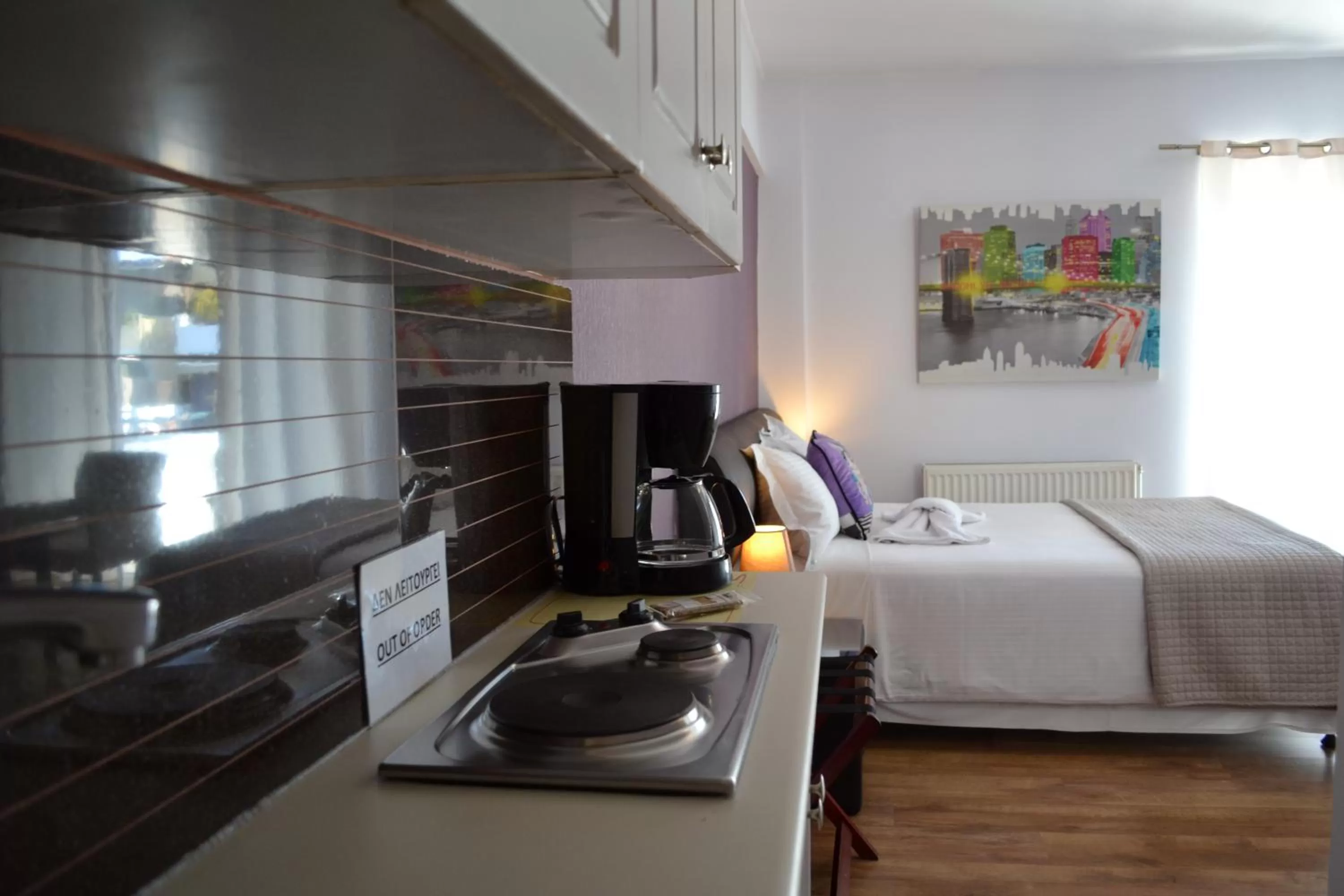 Bed in Rivitel Marousi Apartments