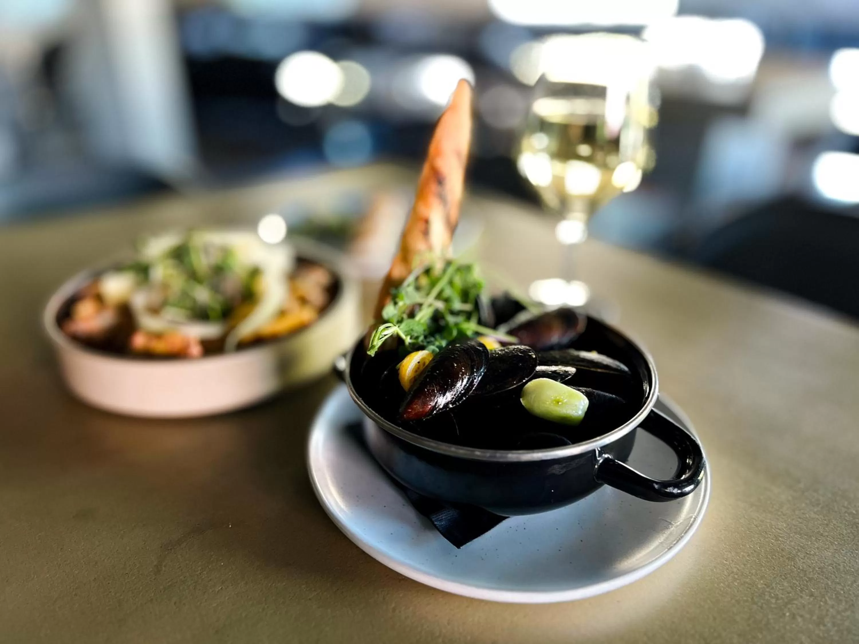 Food close-up in Edgewater Hotel