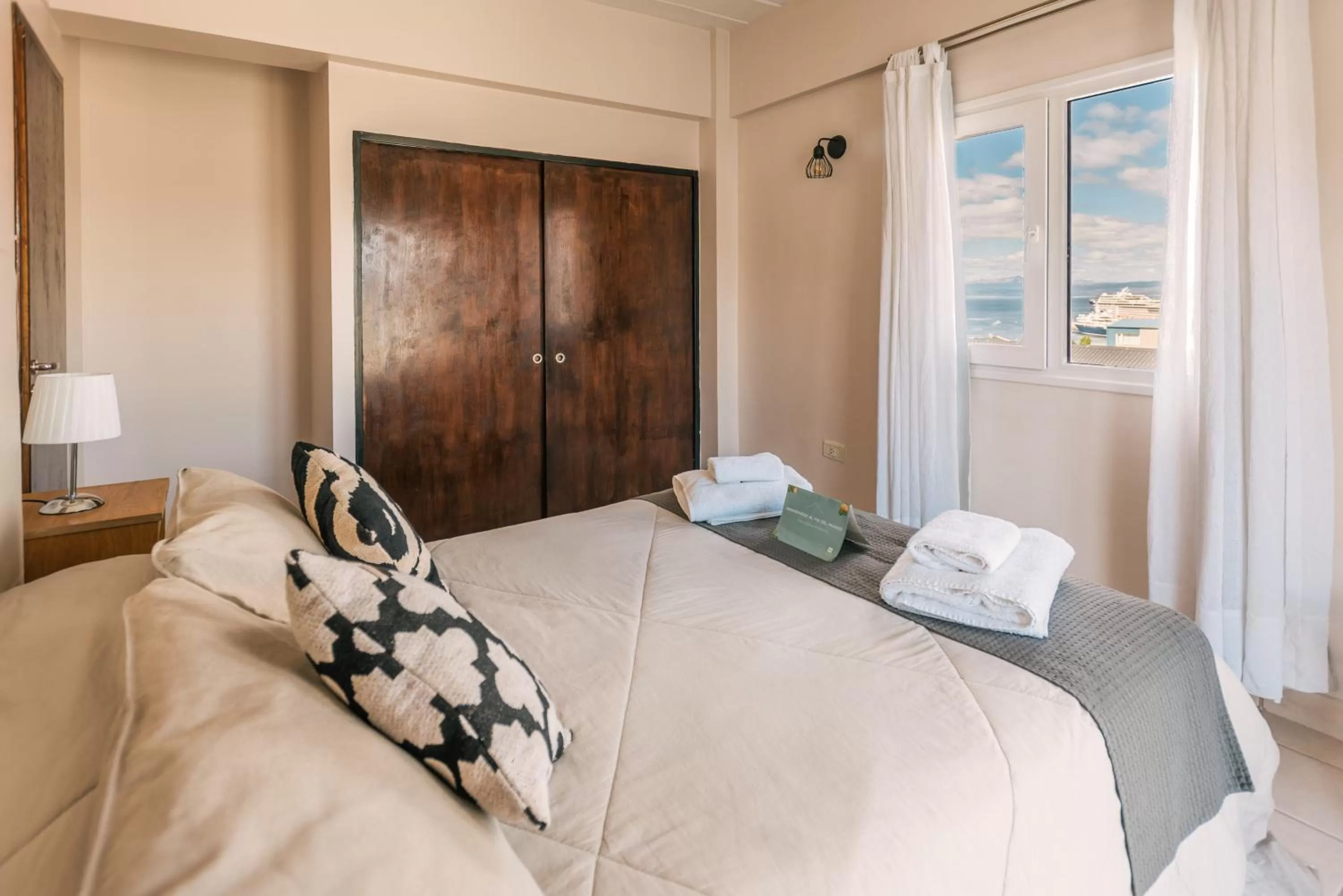 Bed in Riviera Fueguina Apartments