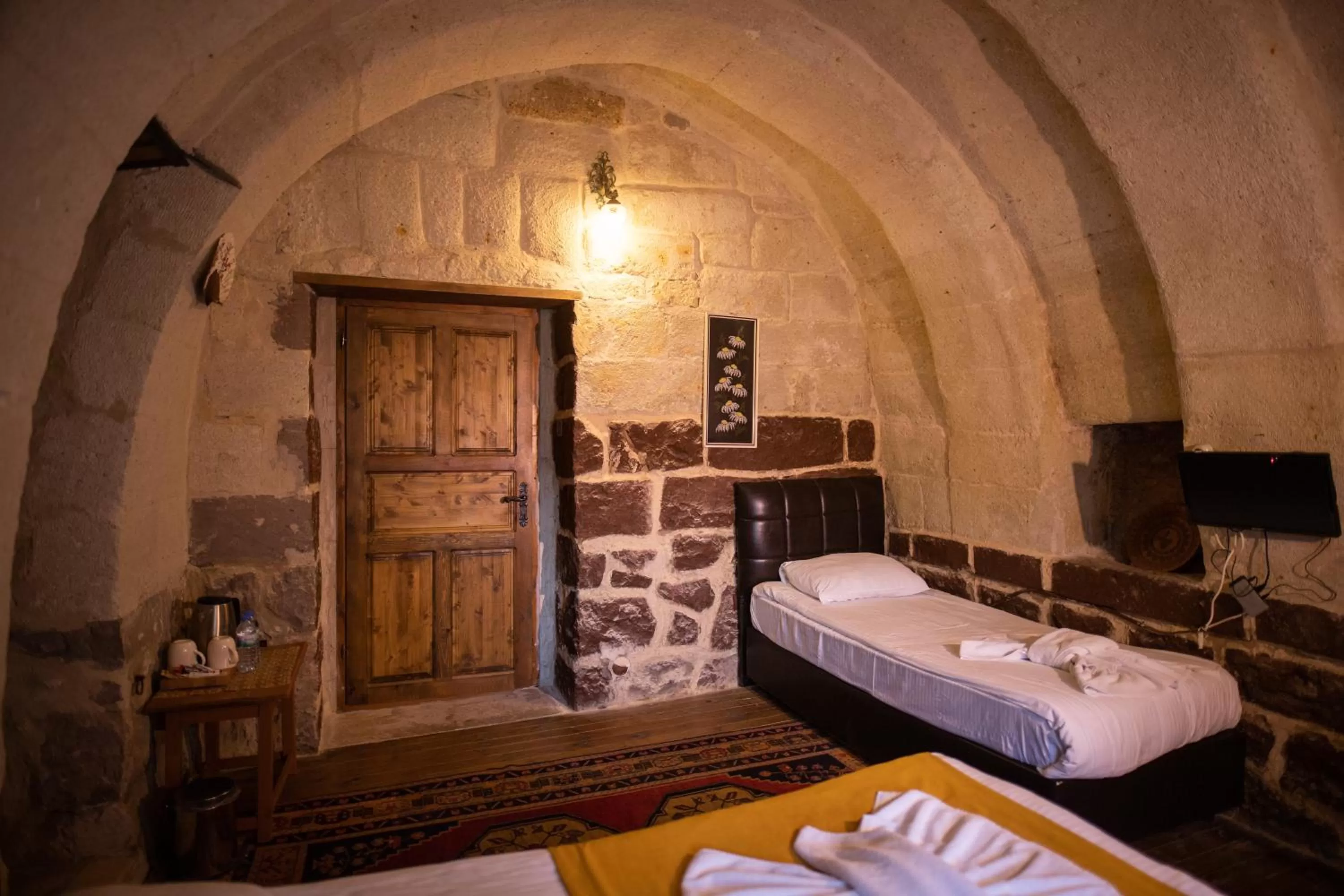 Photo of the whole room, Bed in 7 Oda Kapadokya Cave Hotel