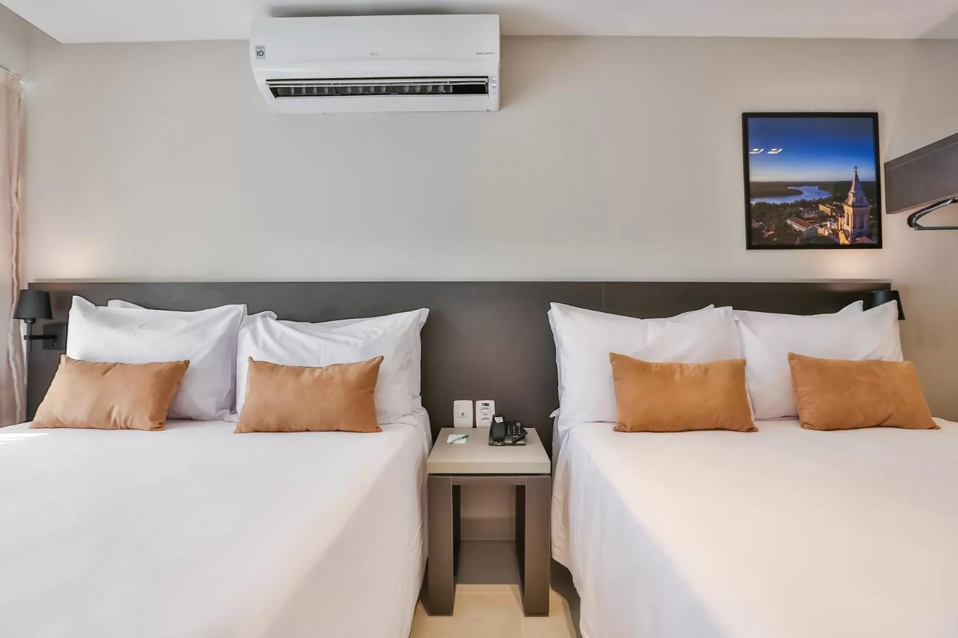 Bed in Quality Suítes João Pessoa