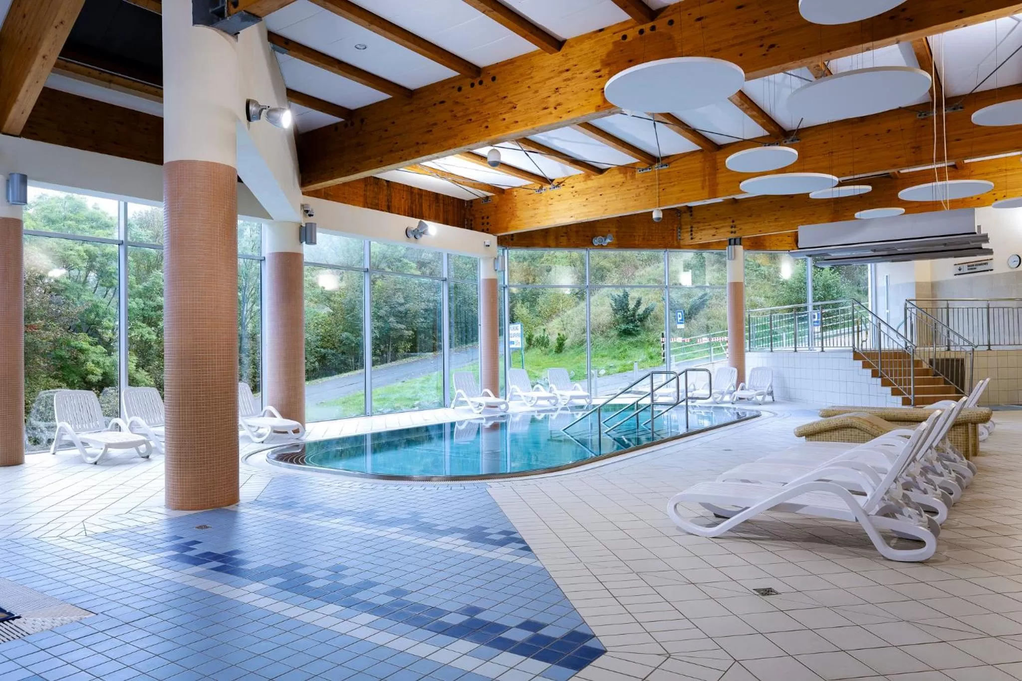 Swimming pool in Interferie Aquapark Sport Hotel Malachit