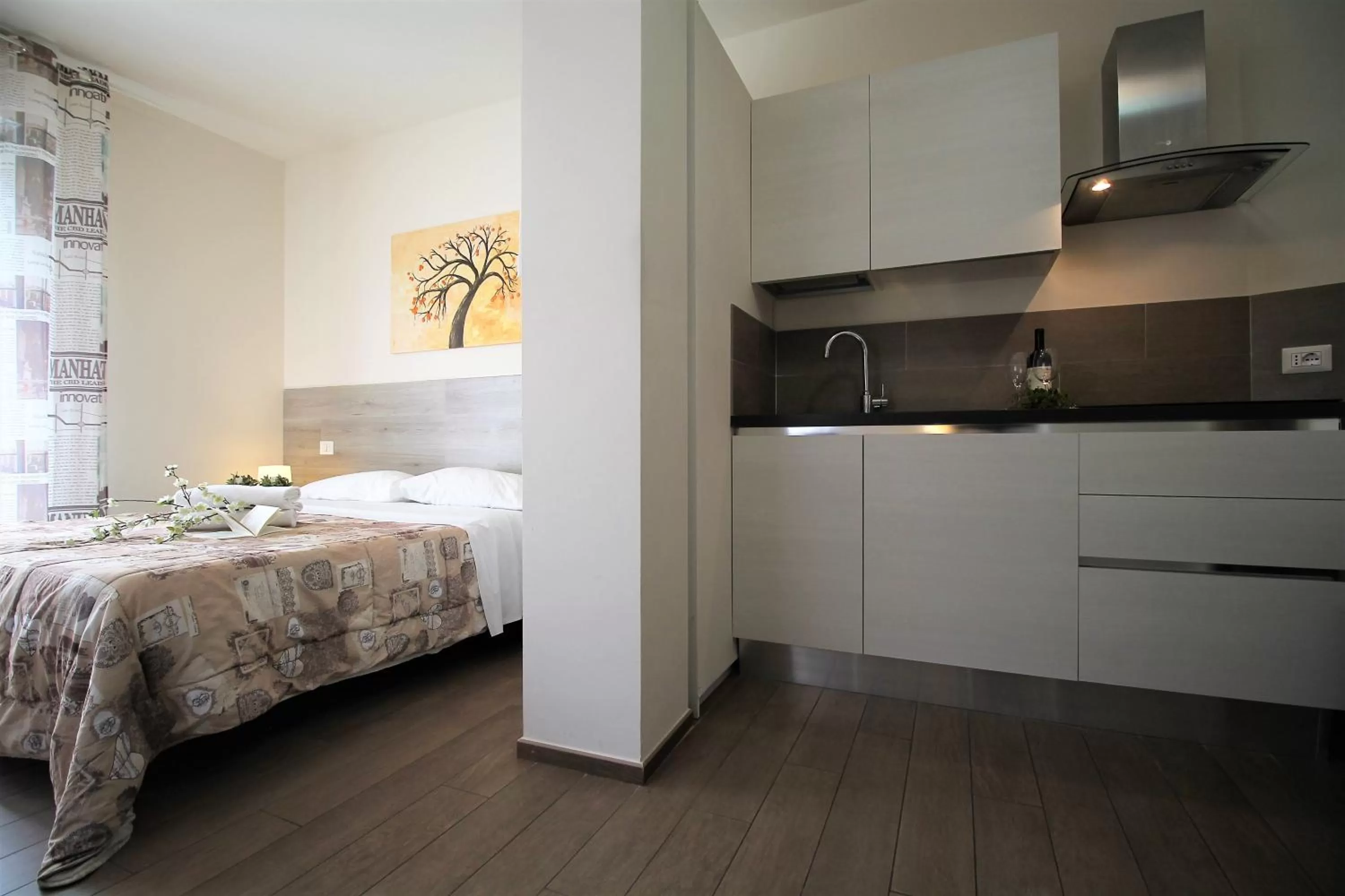 Kitchen or kitchenette, Bed in Residence Felice