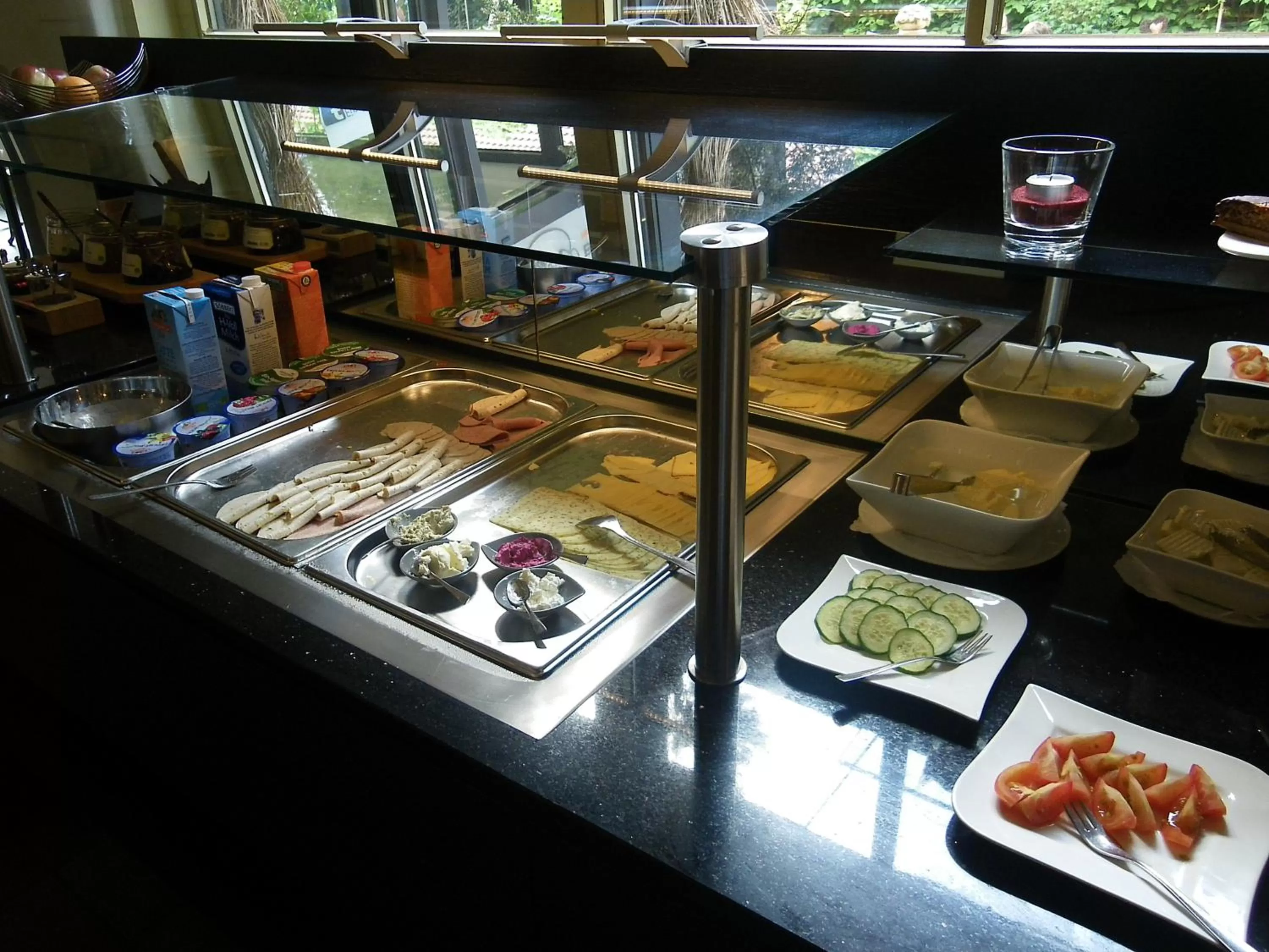 Restaurant/places to eat in BIO Hotel Bayerischer Wirt Augsburg