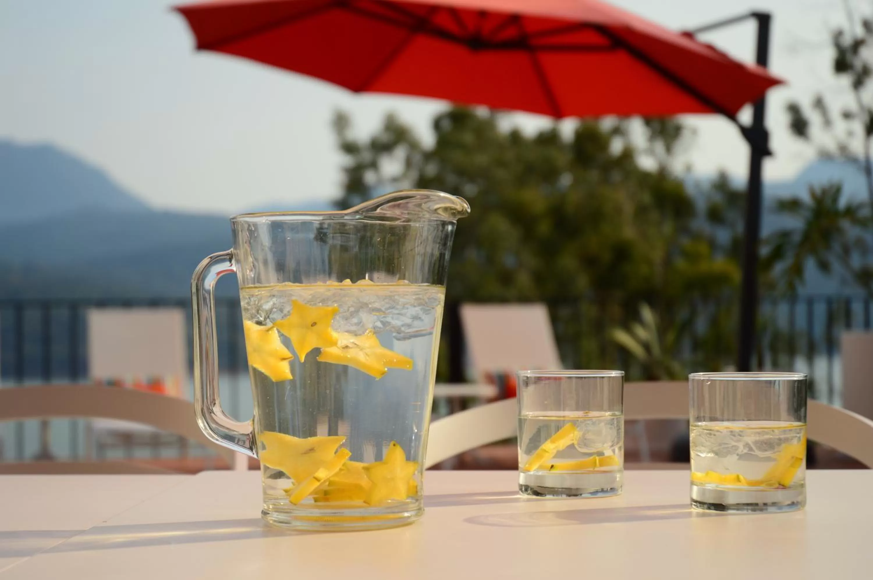 Balcony/Terrace in Danzaluna Hotel Boutique