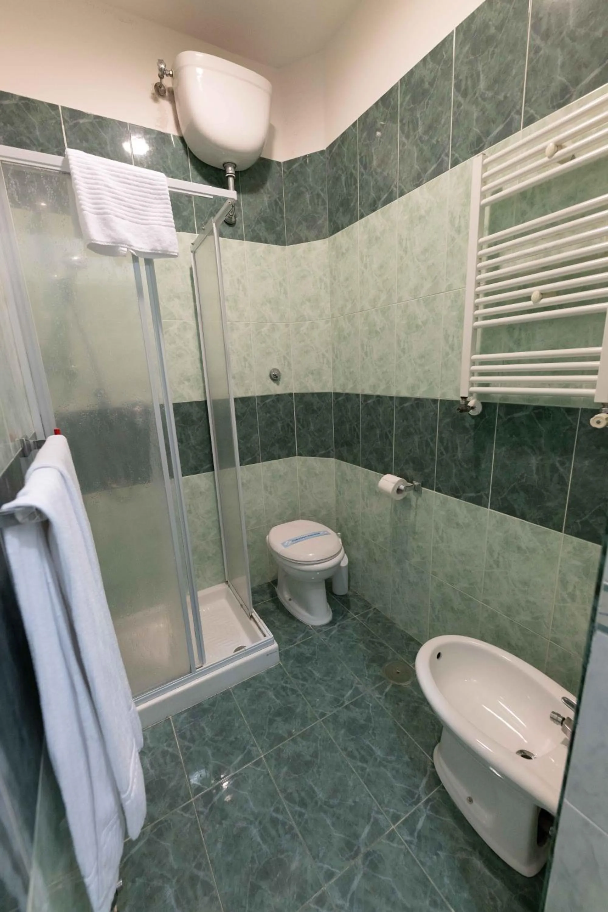 Toilet in Hotel Anfiteatro Flavio