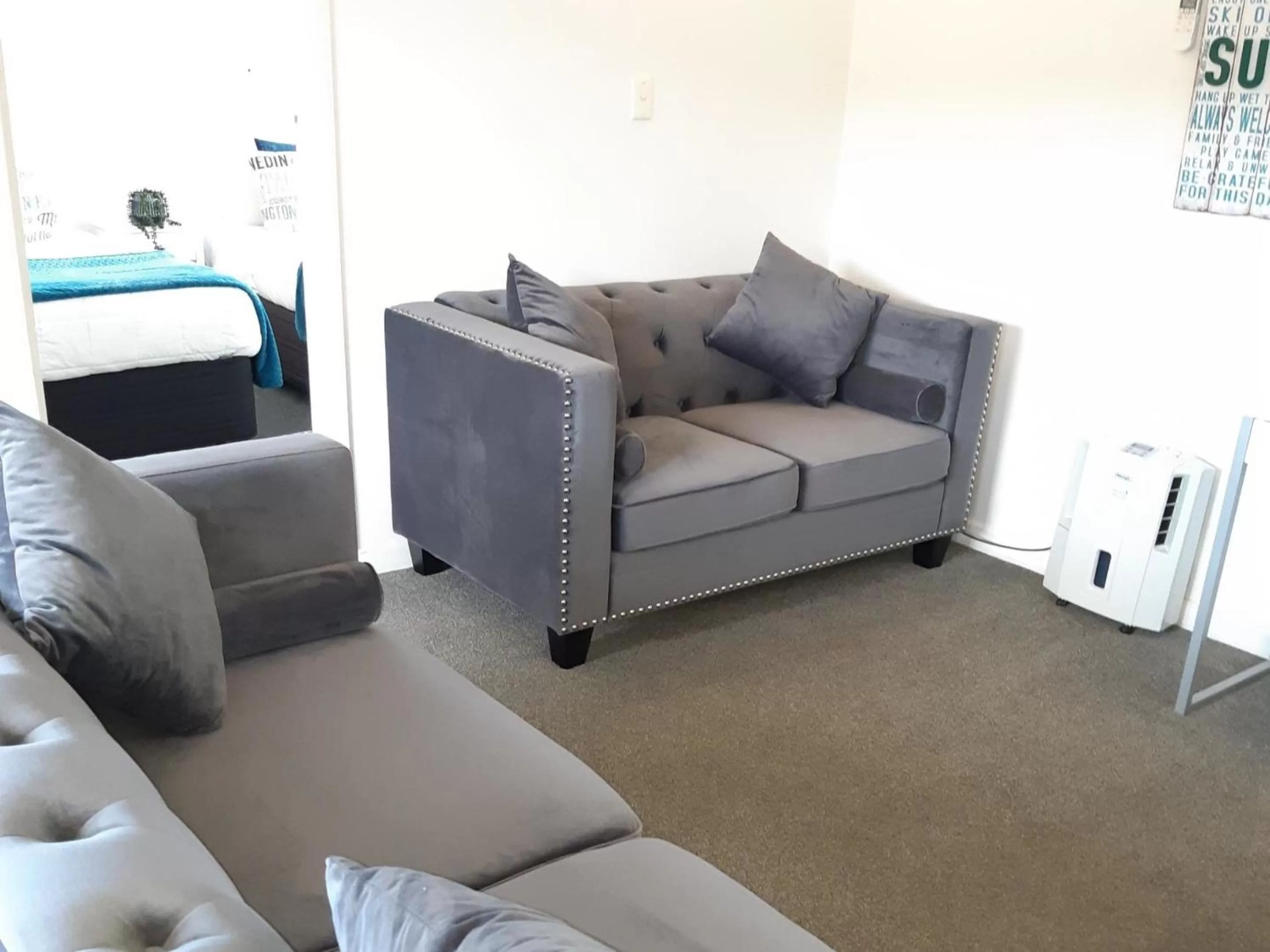 Seating Area in 52 on Rifle Motel