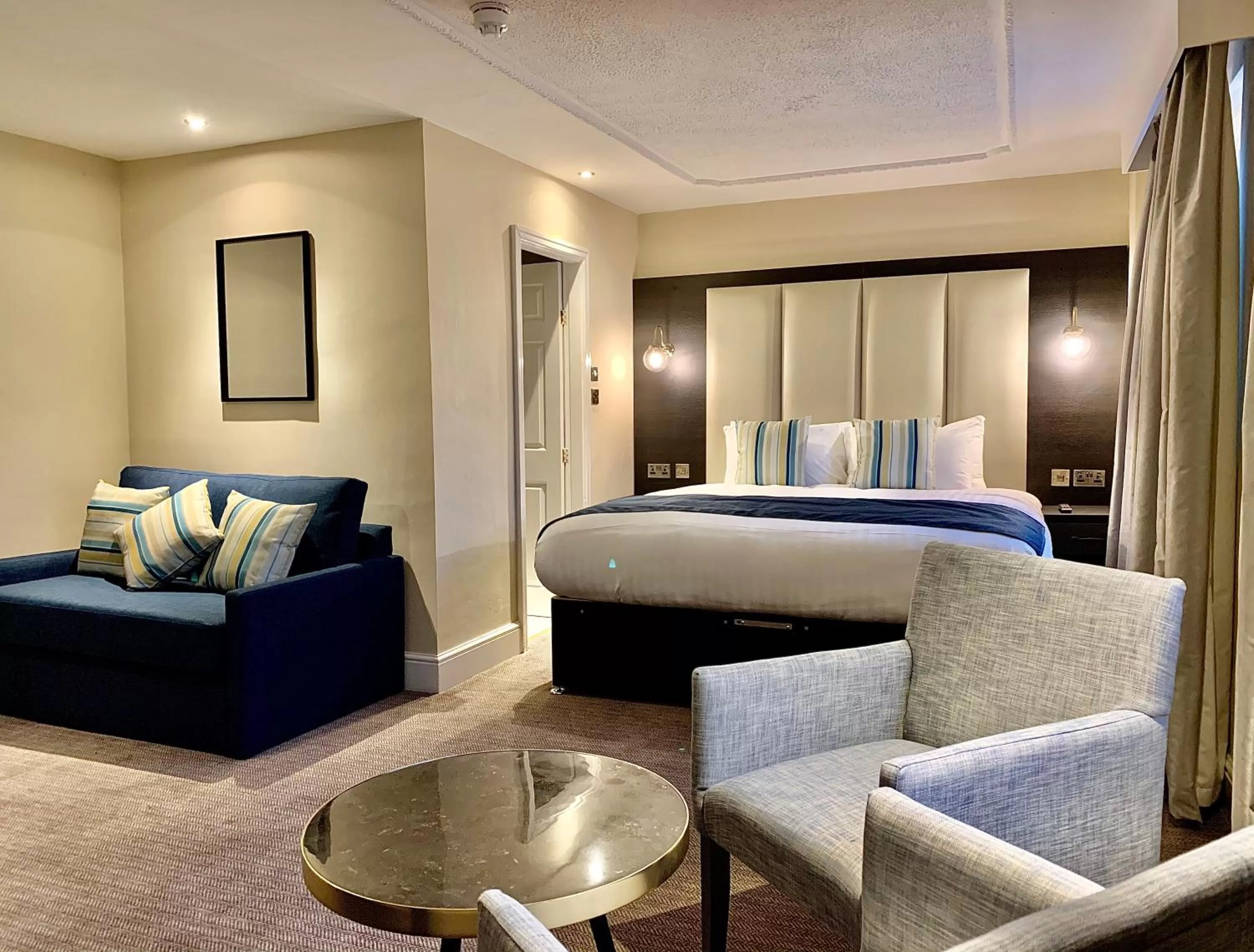 Property building, Bed in Trafford Hall Hotel Manchester, Trademark Collection by Wyndham