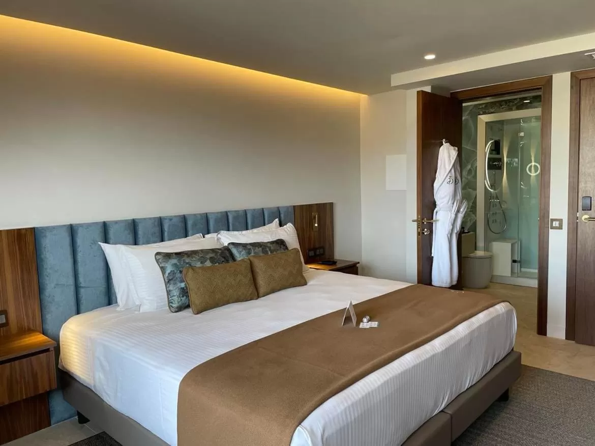 Shower, Bed in The Duke Boutique Hotel