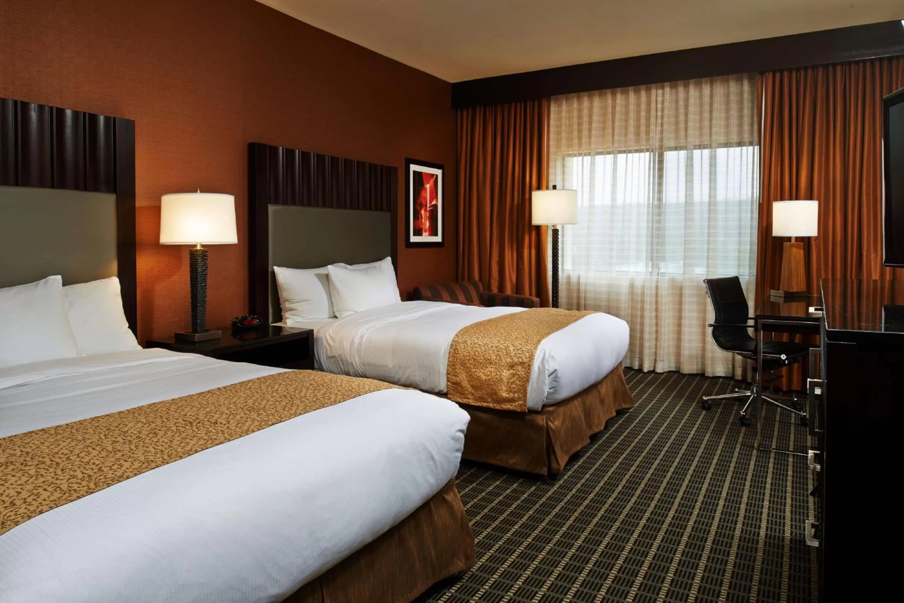 Bed in DoubleTree by Hilton Hotel Flagstaff