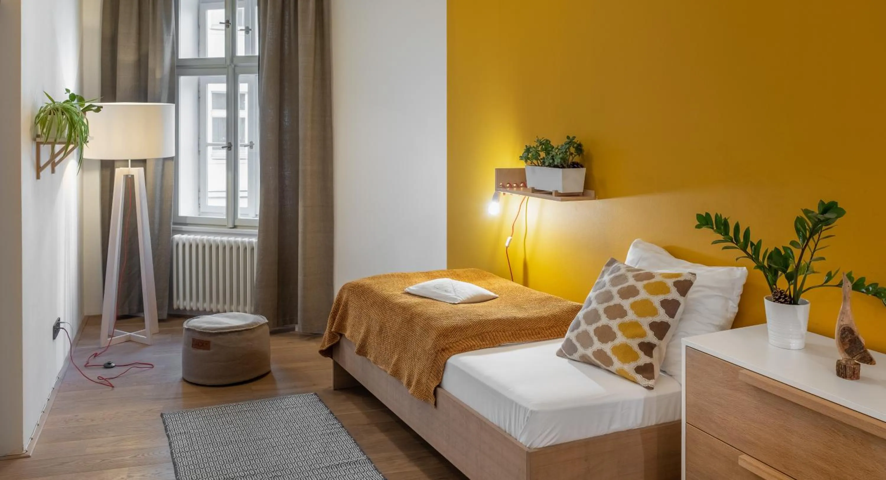 Bedroom, Bed in 4 Trees Apartments by Adrez