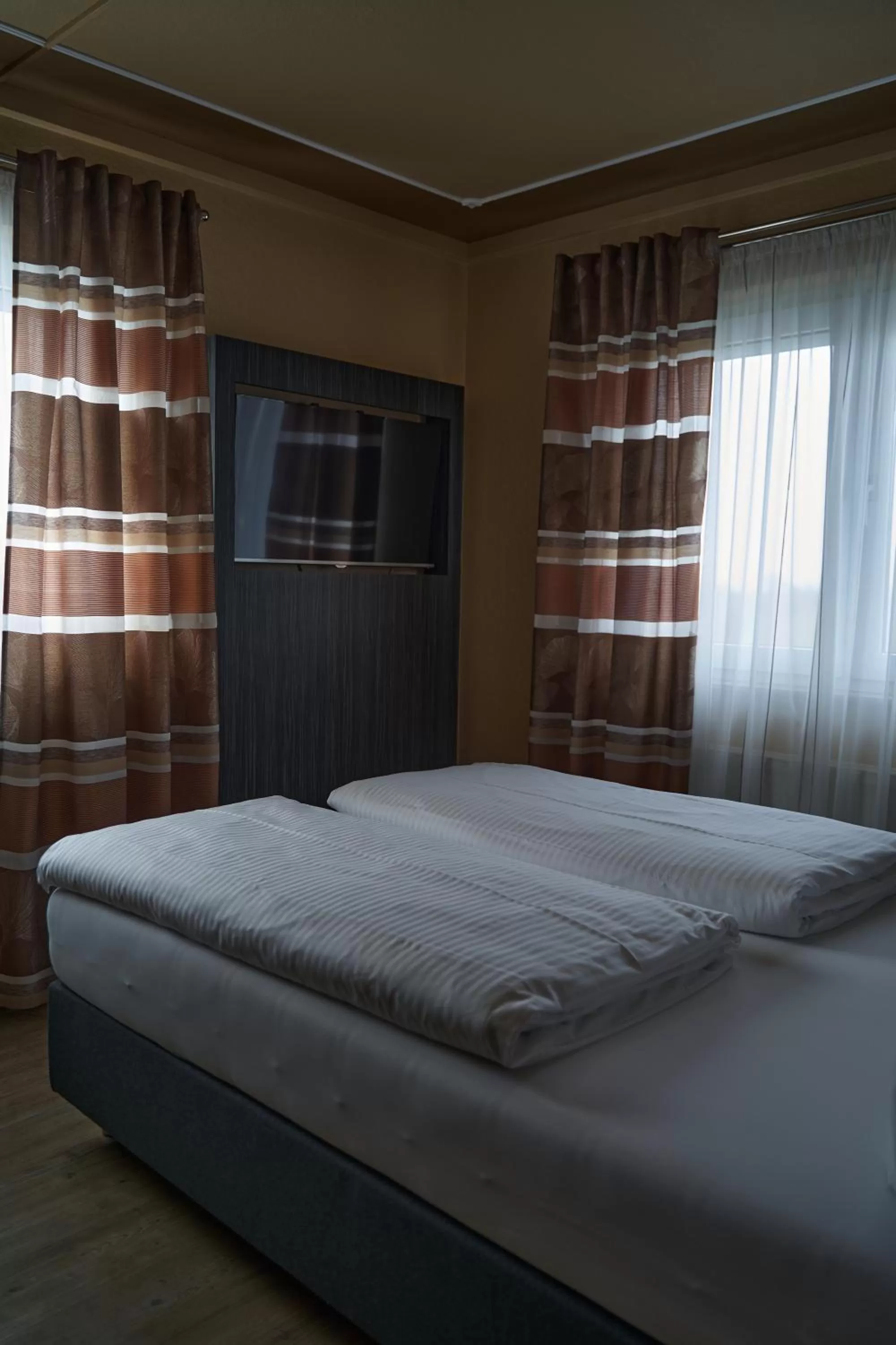 Bedroom, Bed in Hotel Auszeit im Euro Rastpark Guxhagen