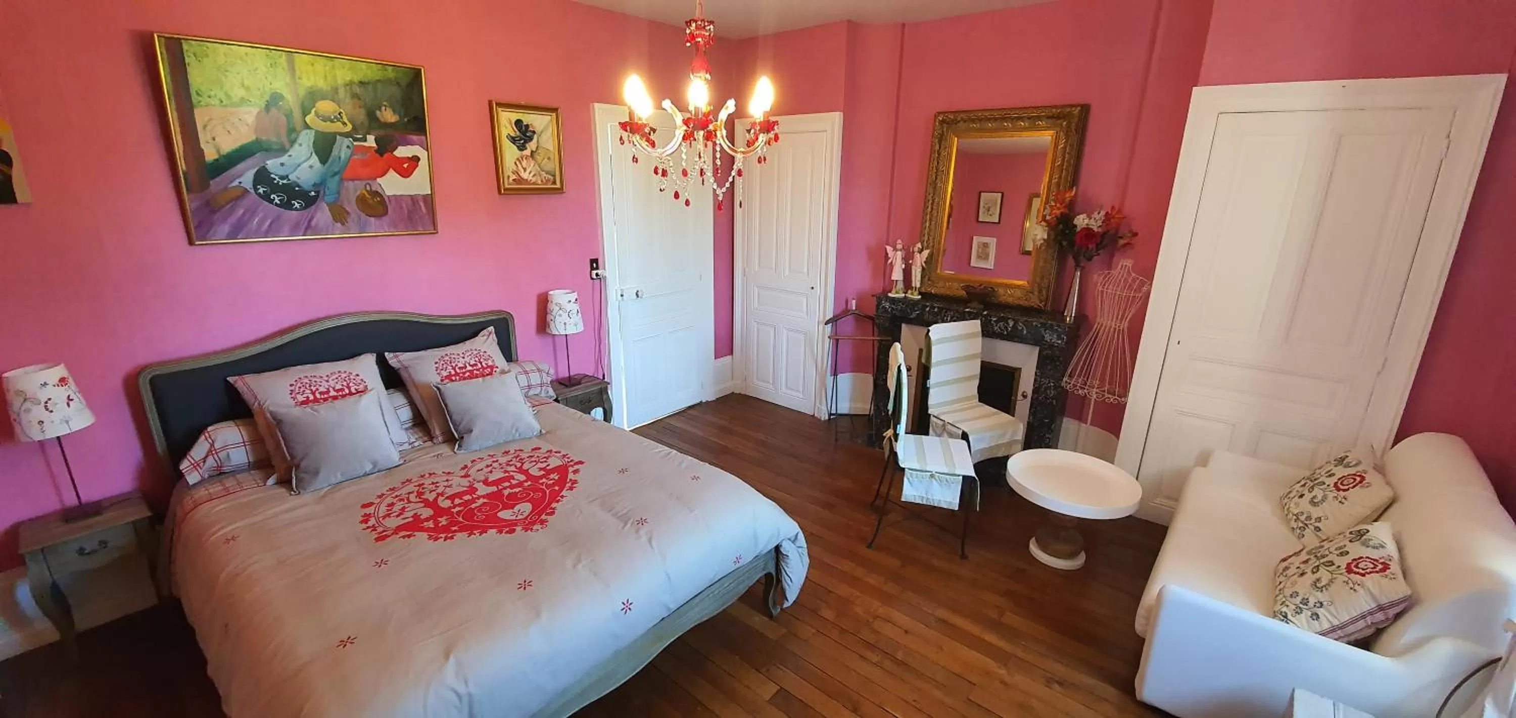 Bed in Villa Primerose