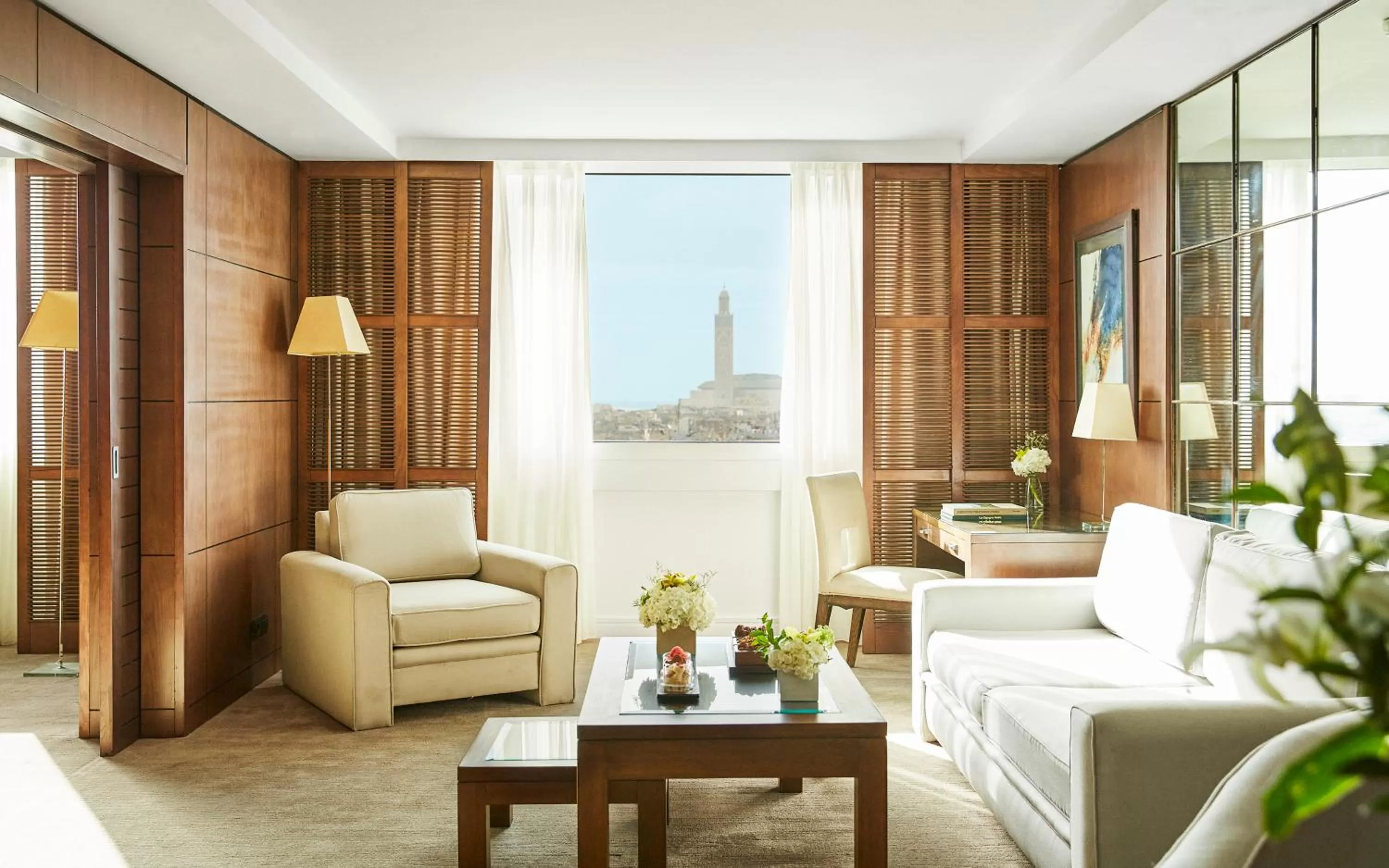 View (from property/room), Bed in Hyatt Regency Casablanca